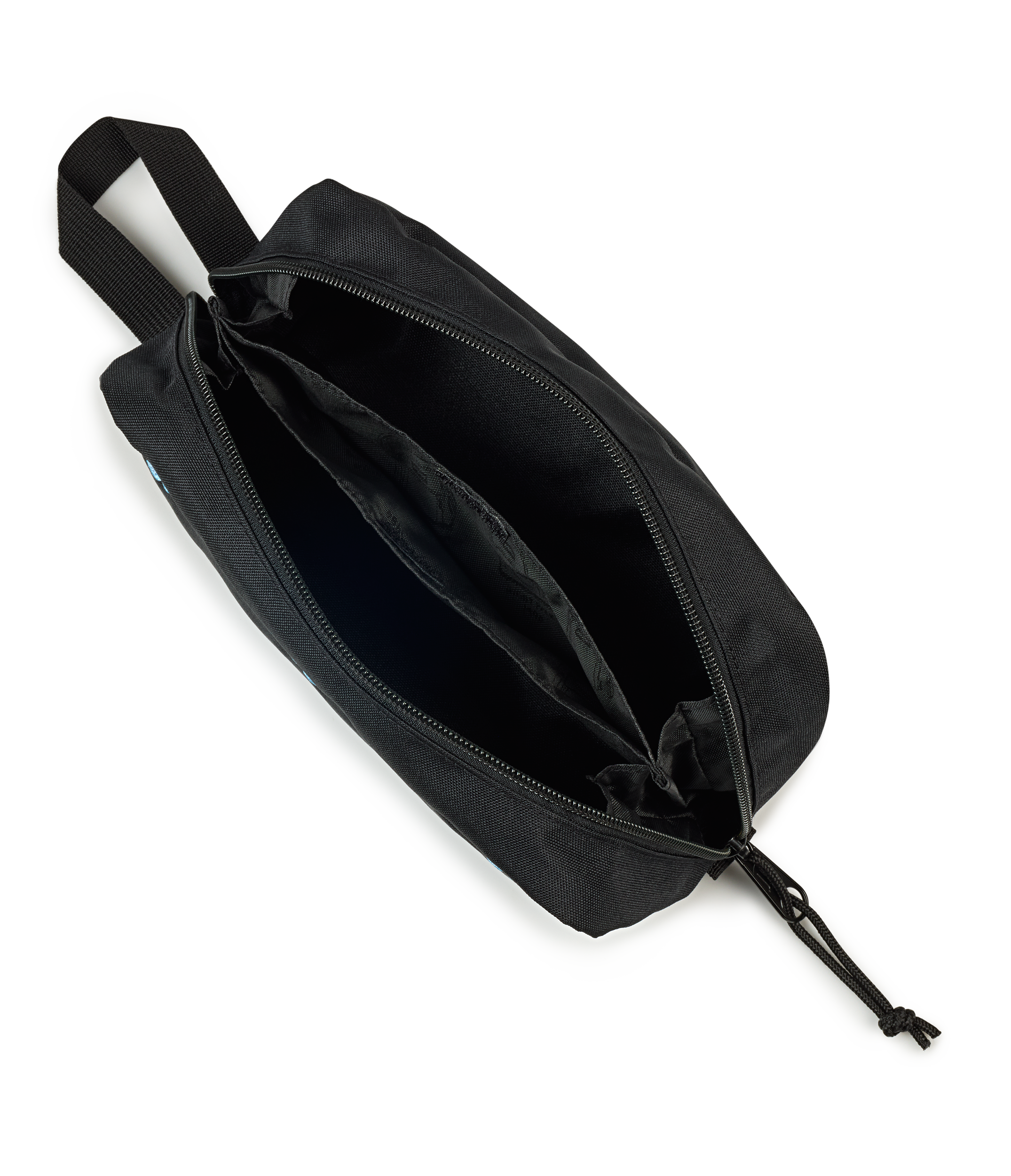 JanSport Perfect Pouch FX in Tiny Butterflies Black — angle view 2
