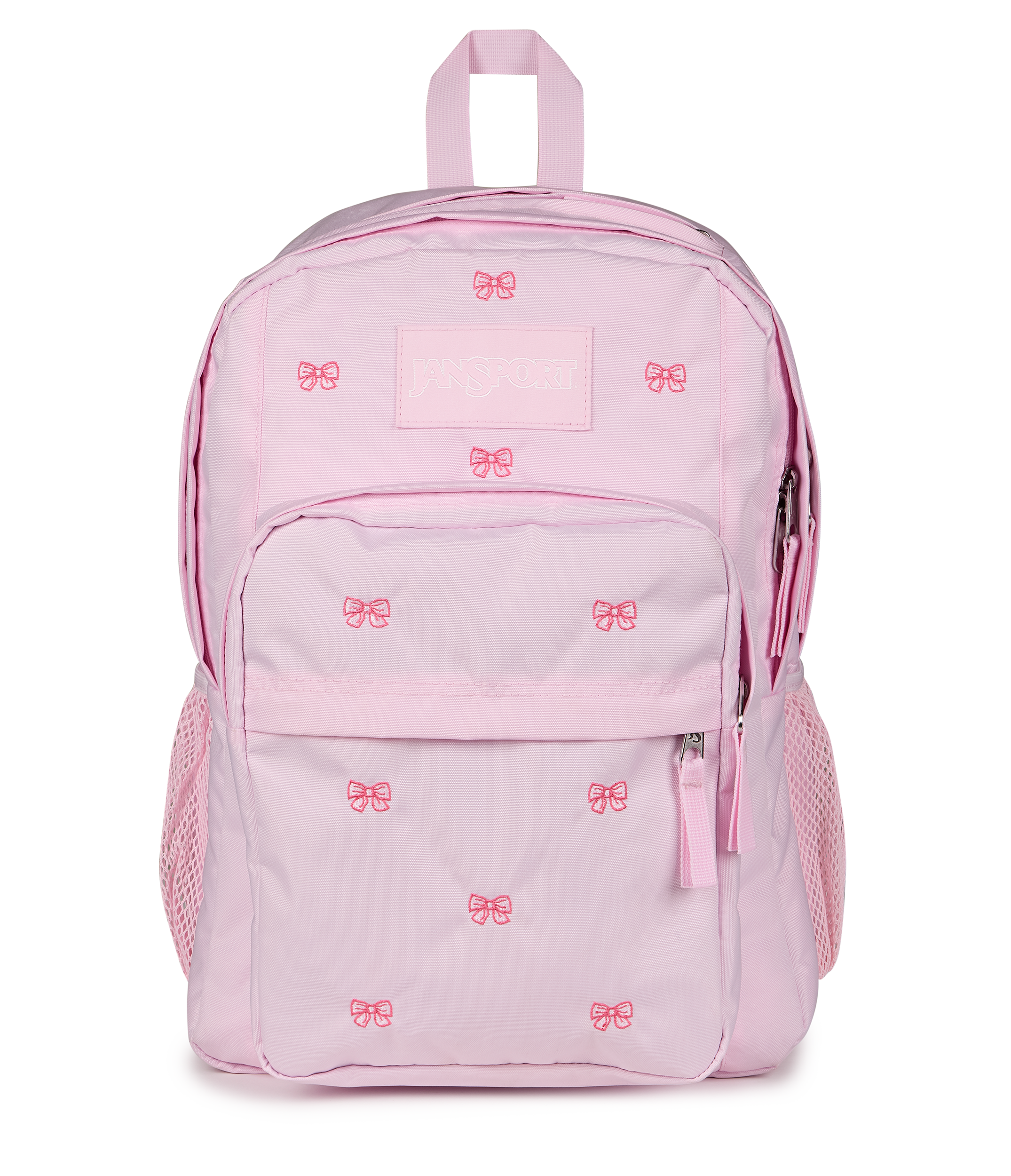 JanSport Big Plans FX in Embroidered Bows — front view
