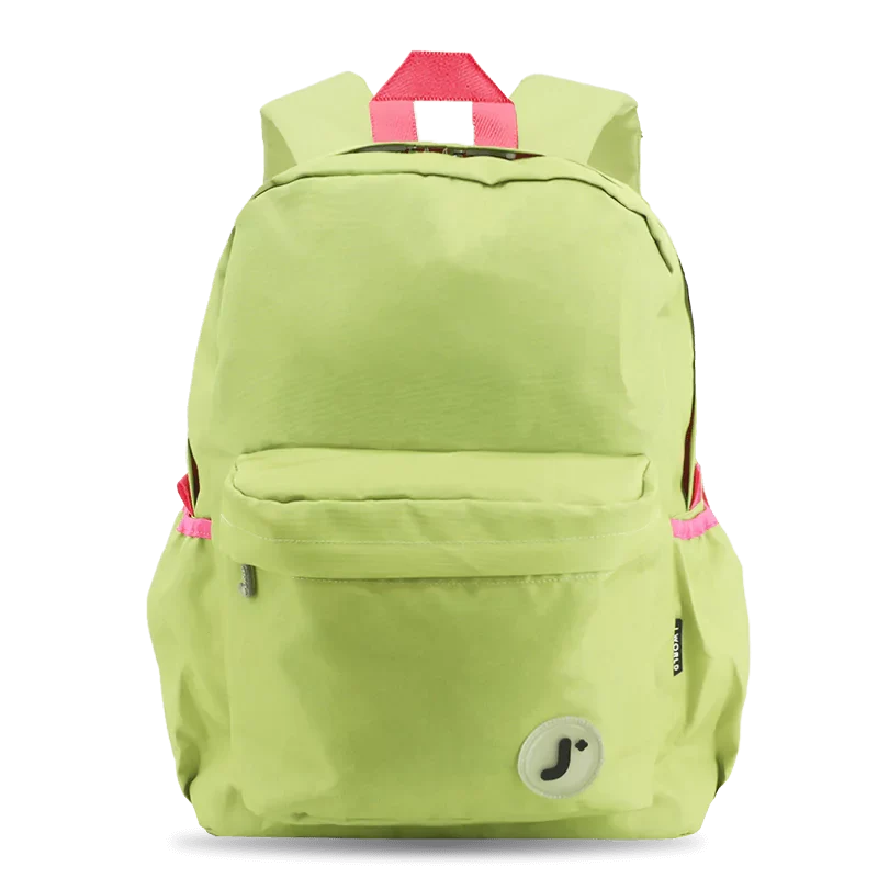 J World Oz Daypack Backpack in Celery — front view # color_Celery