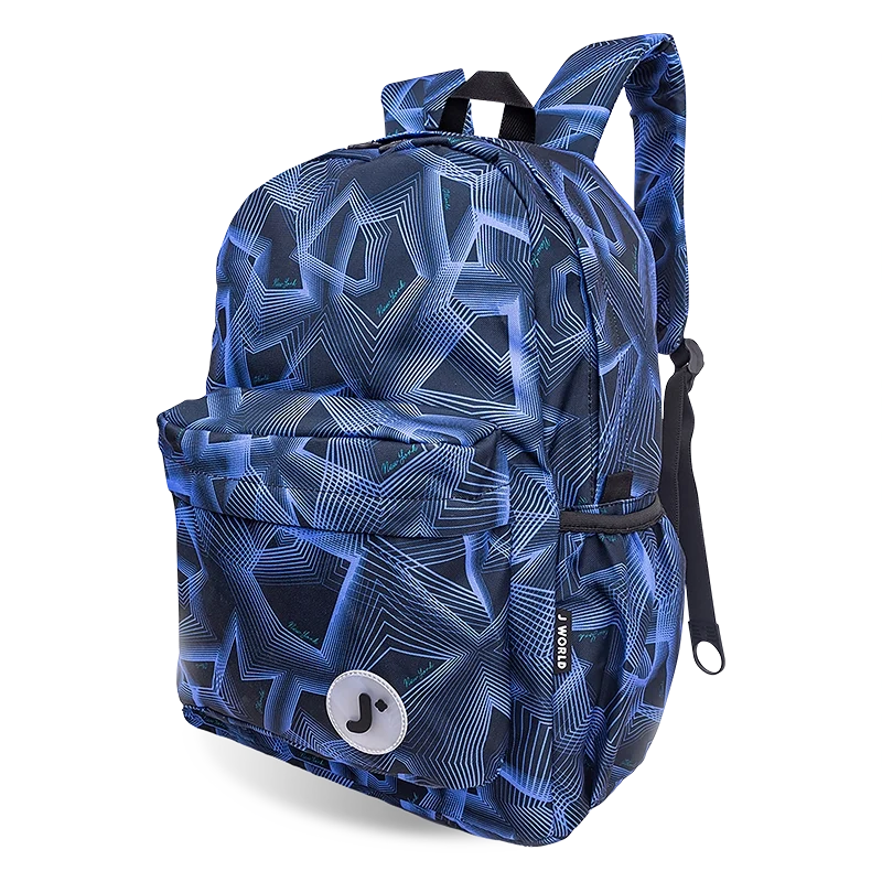 J World Oz Daypack Backpack in Disco — angle view 2 # color_Disco