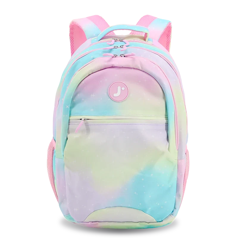 J World Cornelia Laptop Backpack in Aurora — front view # color_Aurora