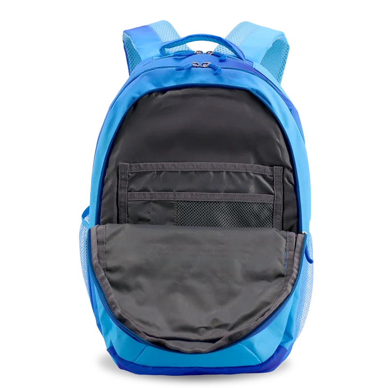 J World Cornelia Laptop Backpack in Blue Gradient — interior view # color_Blue Gradient