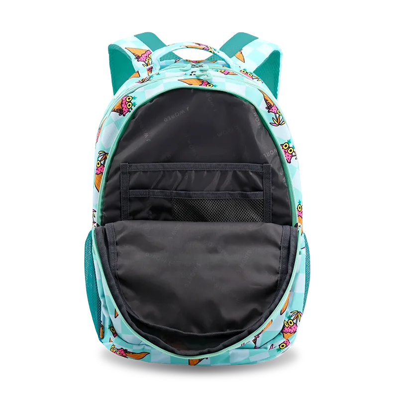 J World Cornelia Laptop Backpack in Ice Cone — detail view # color_Ice Cone