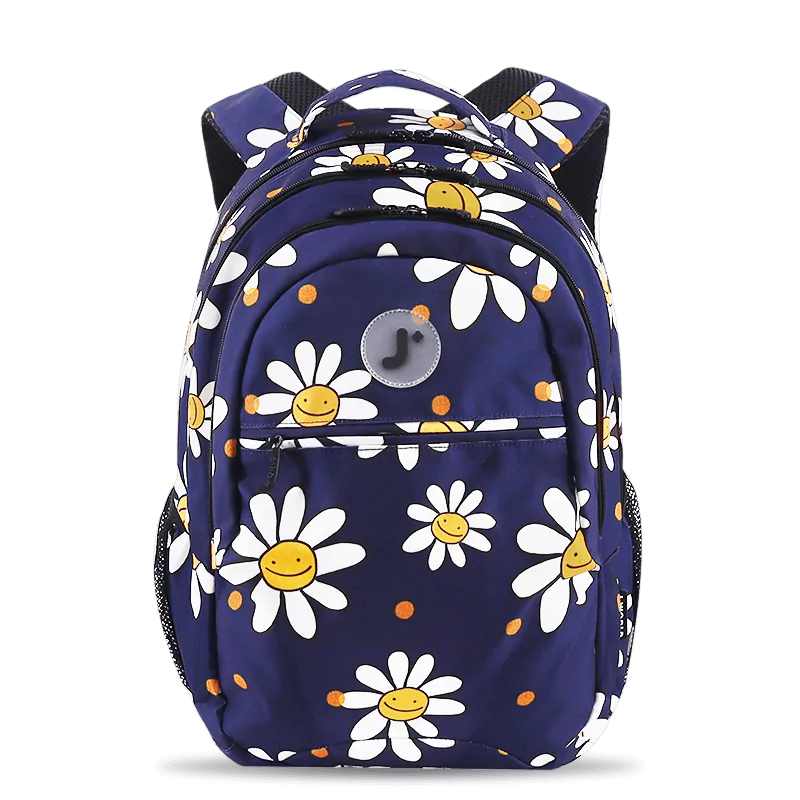 J World Cornelia Laptop Backpack in Joy Daisy — front view # color_Joy Daisy