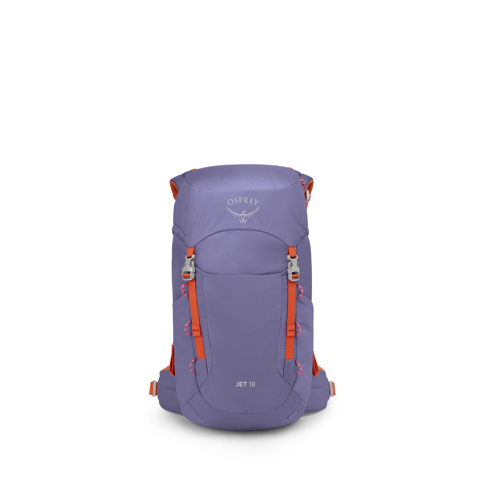 Osprey Jet 18 Kids Hiking Backpack 18L in Euphoria Purple — front view