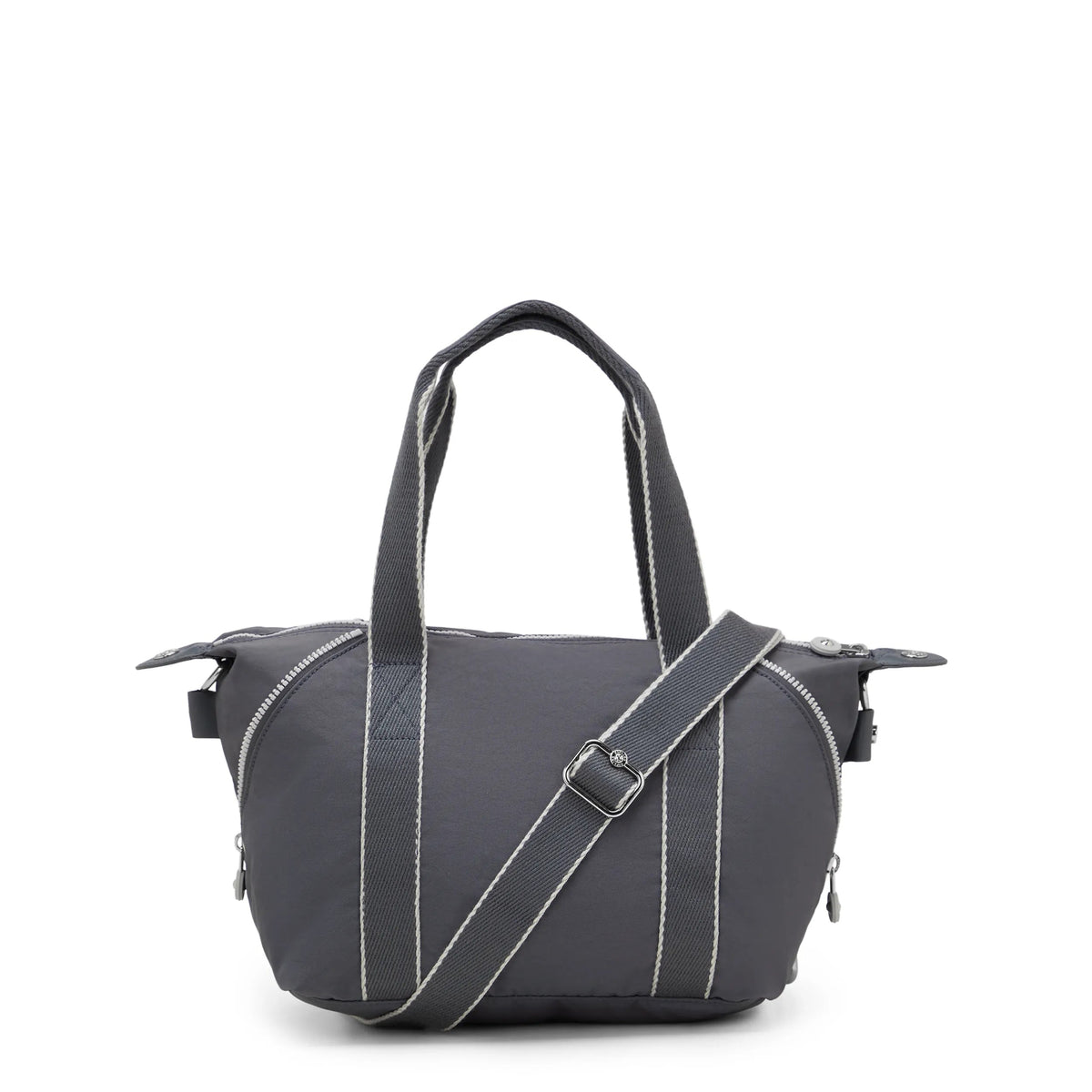 Kipling Art Mini Shoulder Bag in Moonlit Grey — back view