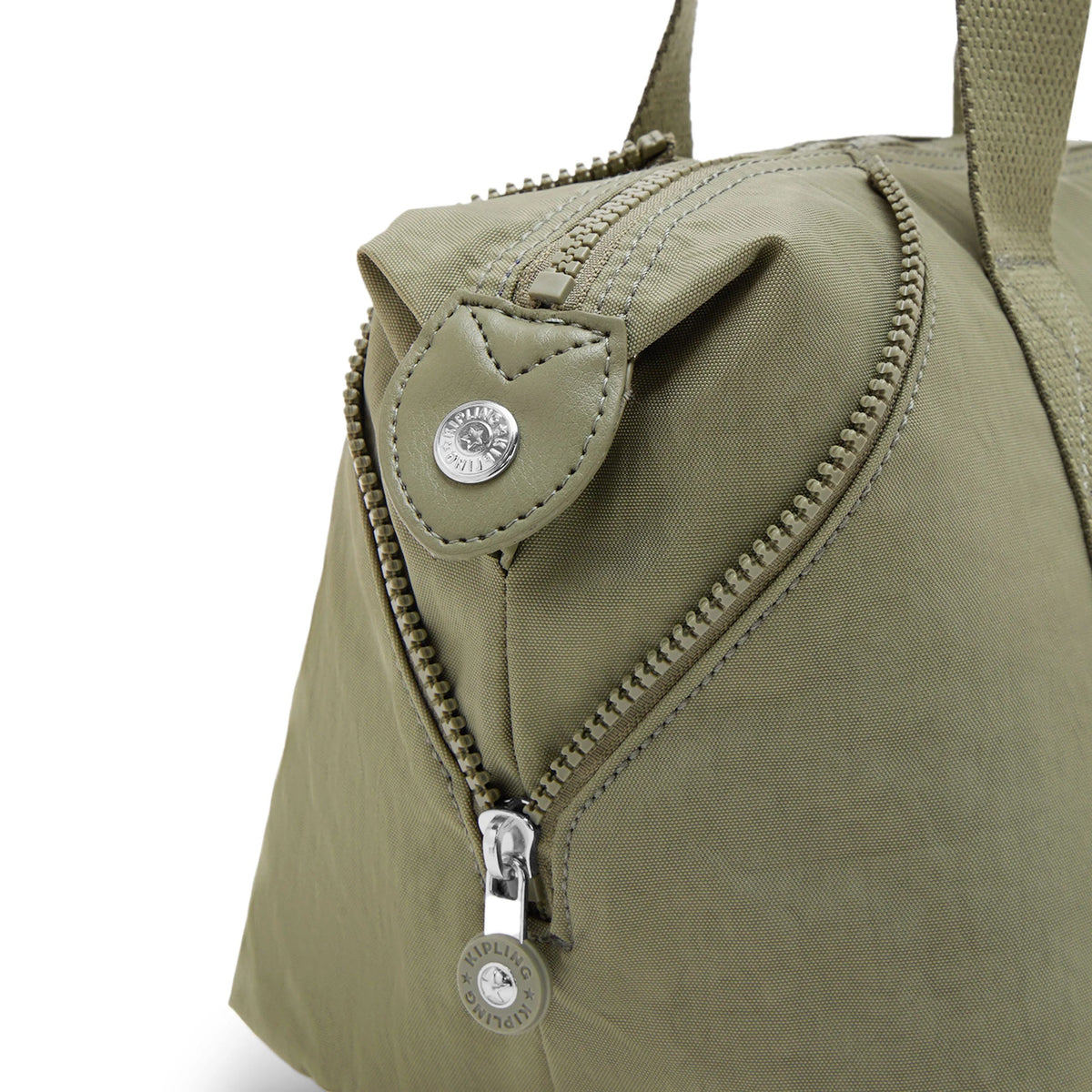 Kipling Art Mini Shoulder Bag in Almost Sage — side view