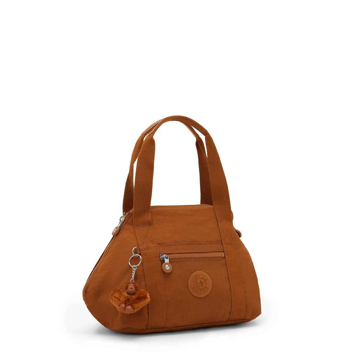 Kipling Art Mini Shoulder Bag in Stylish Mokka — detail view