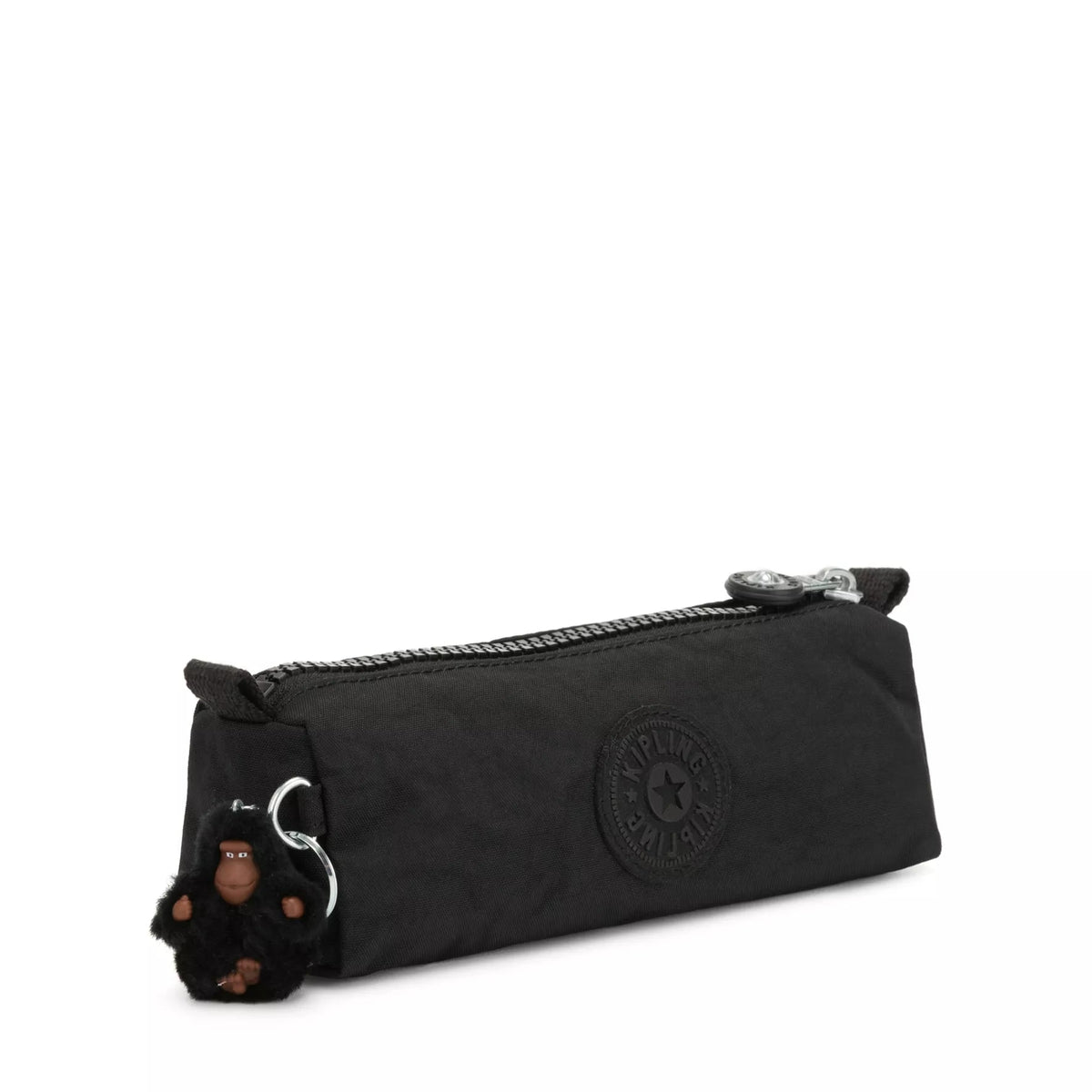 Kipling Freedom Pencil Case in True Black — angle view 2