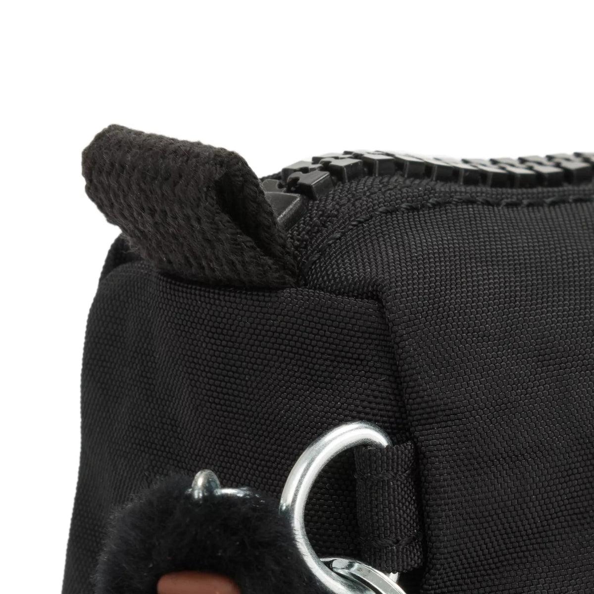 Kipling Freedom Pencil Case in True Black — detail view