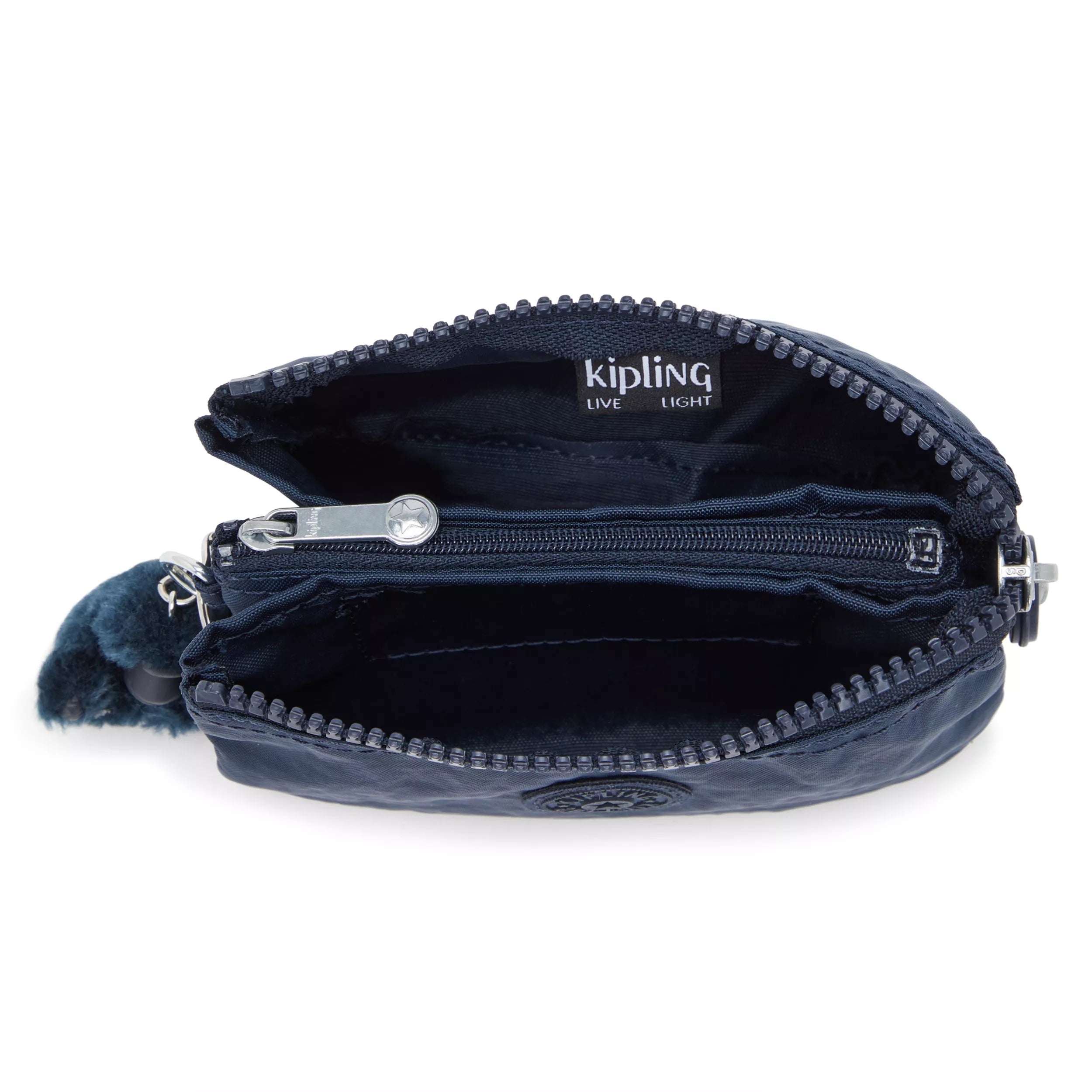 Kipling Creativity S in Blue Bleu 2 — angle view 3