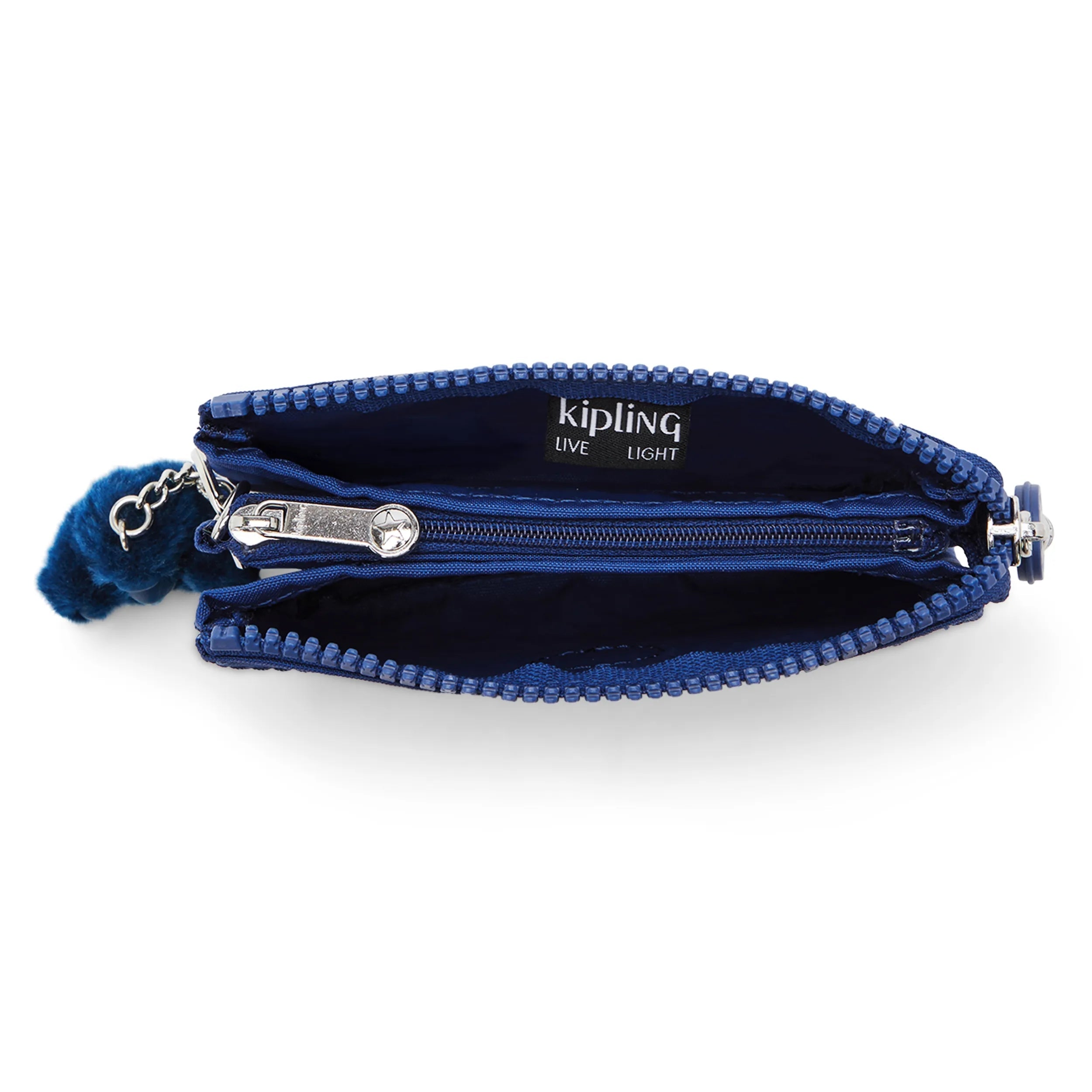 Kipling Creativity S in Blazing Blue — angle view 2
