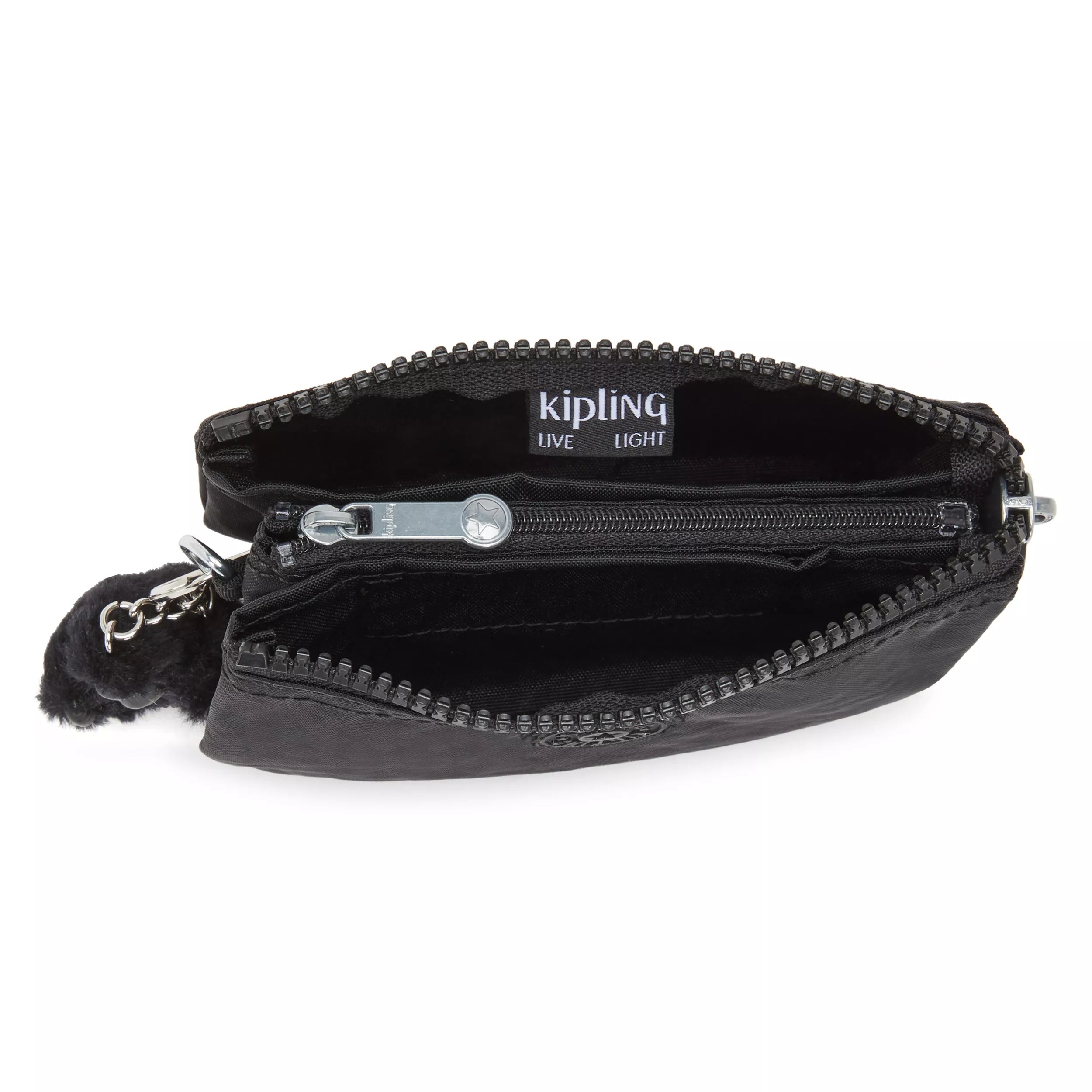 Kipling Creativity S in Black Noir — angle view 3