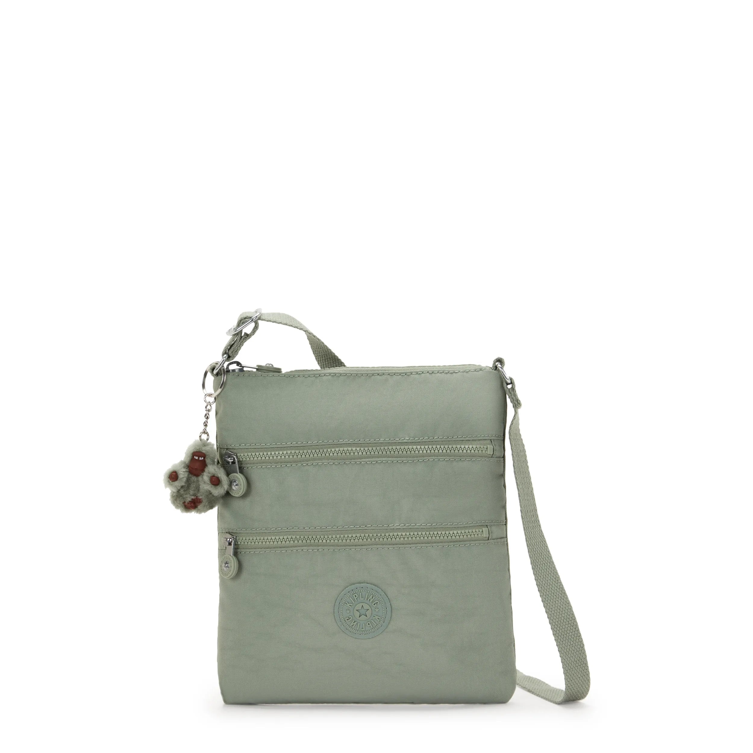 Kipling Keiko in Green Tea — front view