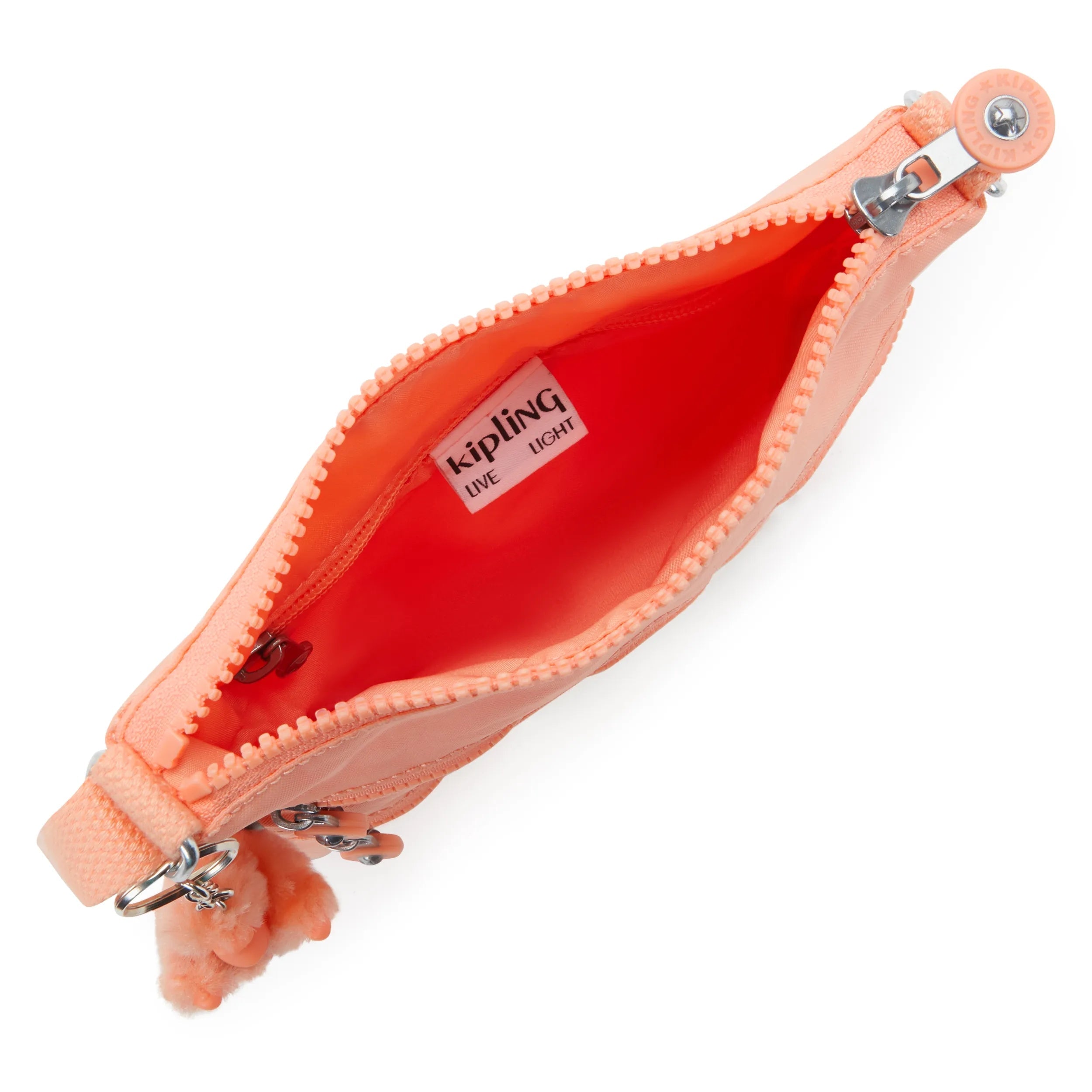 Kipling Keiko in Pinky Orange — angle view 3