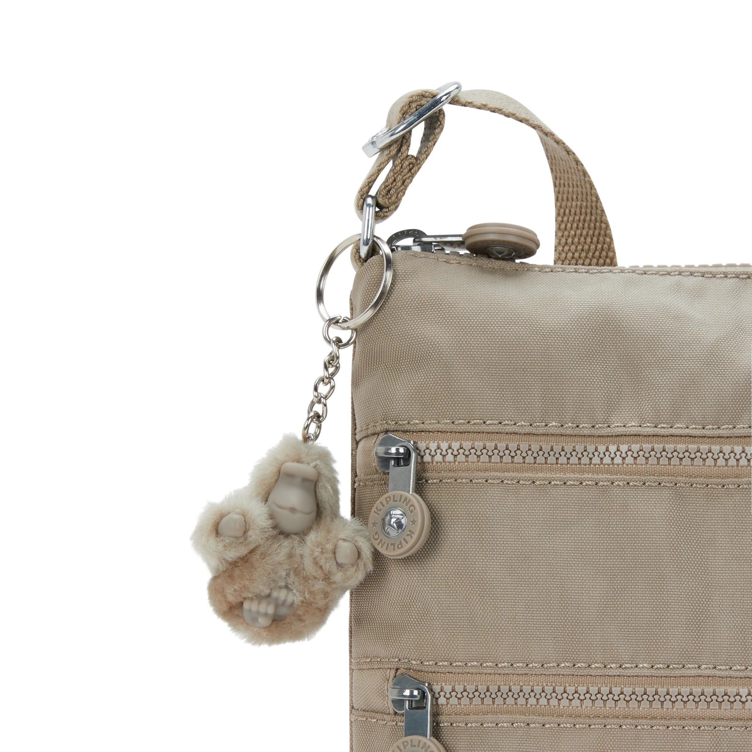 Kipling Keiko in Soft Taupe — interior view