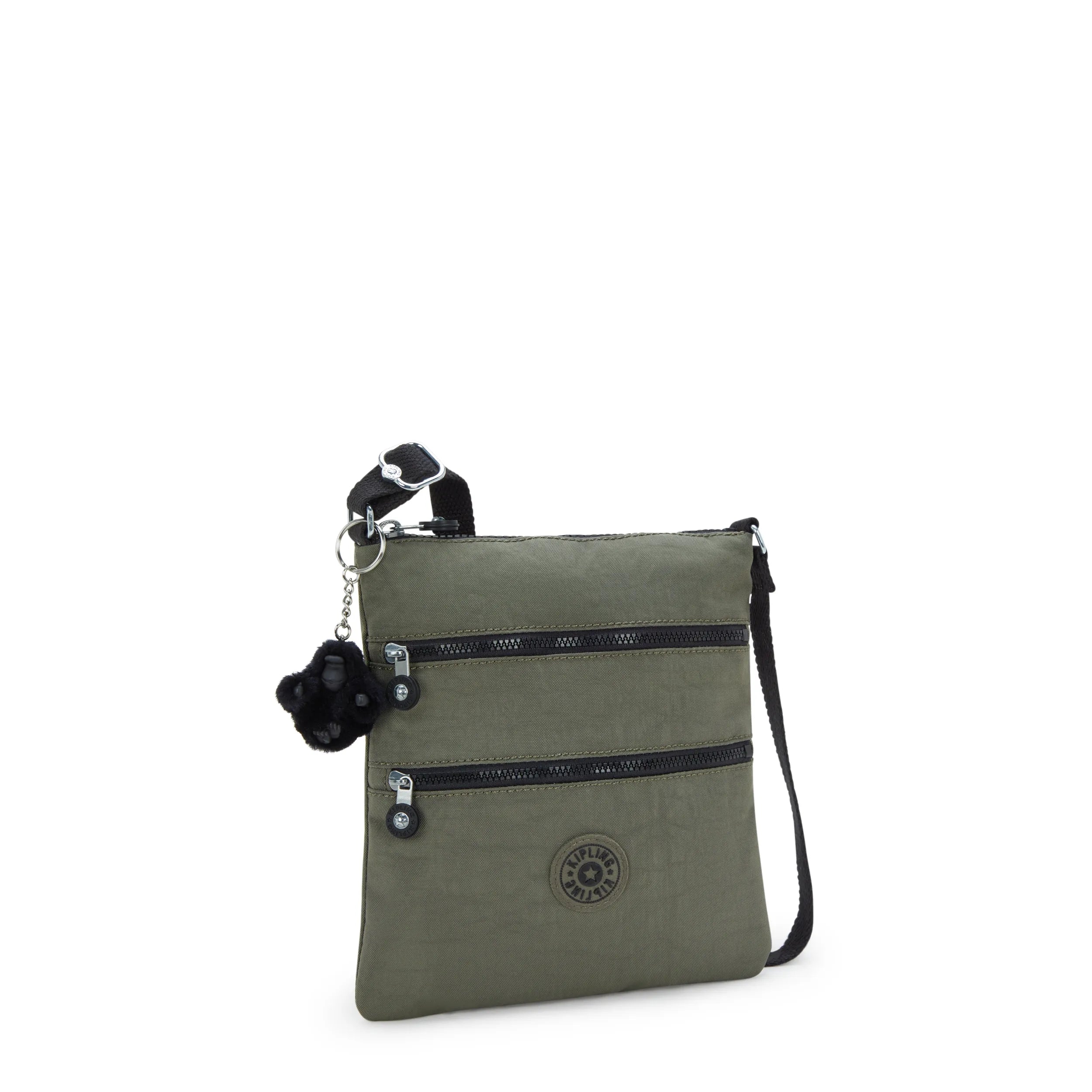 Kipling Keiko in Green Moss — interior view