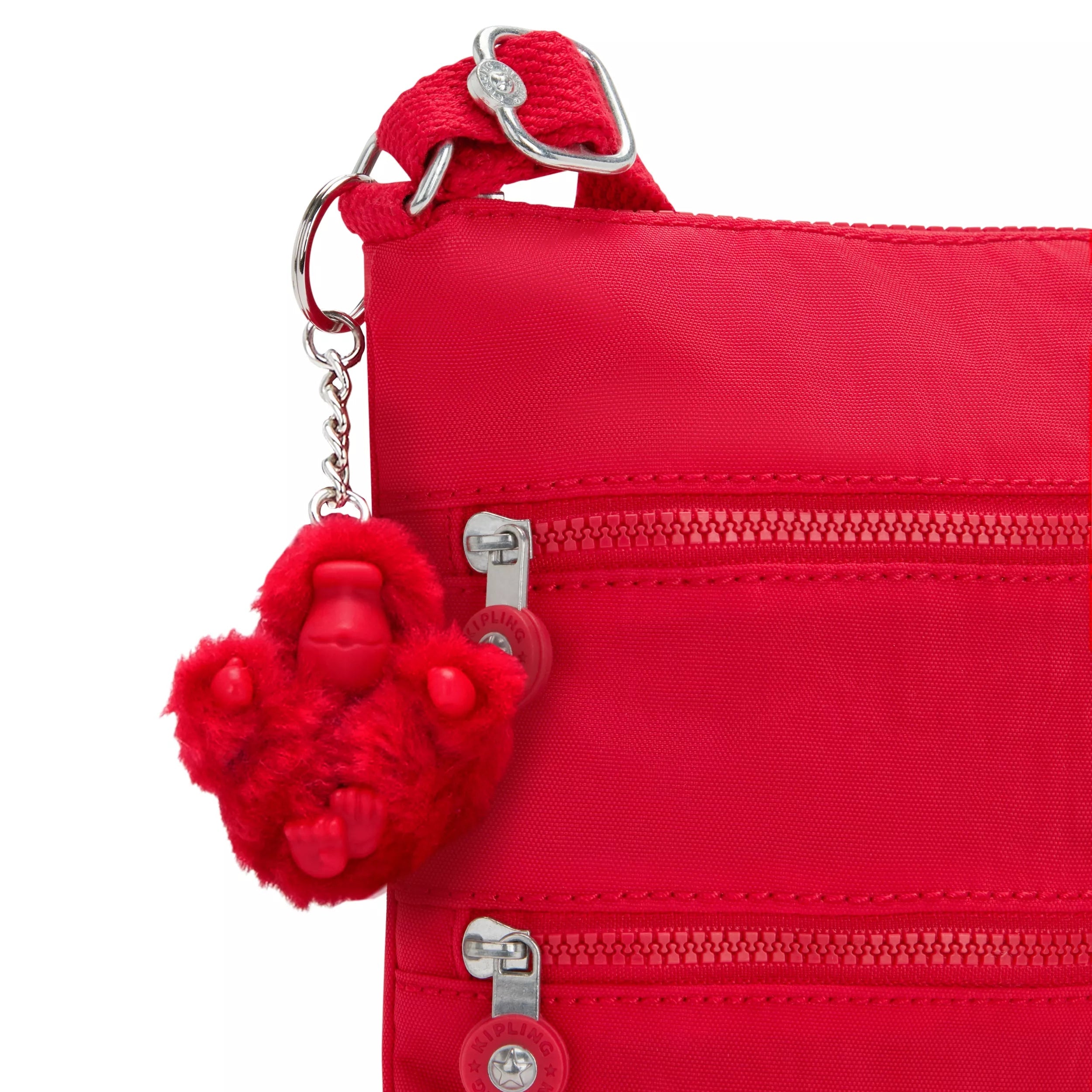 Kipling Keiko in Red Rouge — interior view