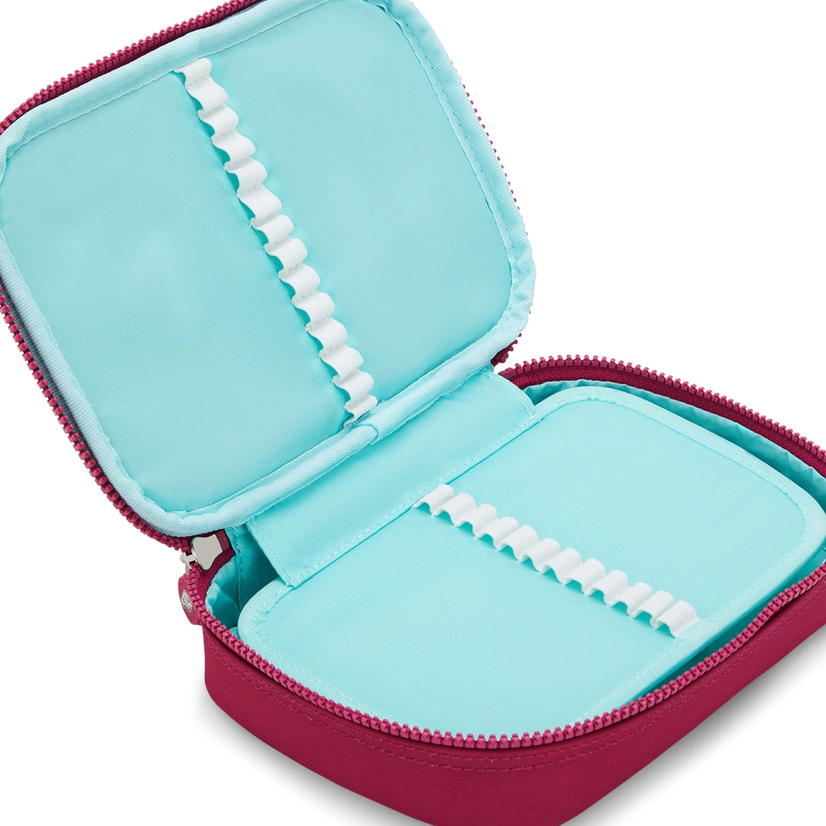 Kipling 100 Pens Case in Happy Ruby — detail view