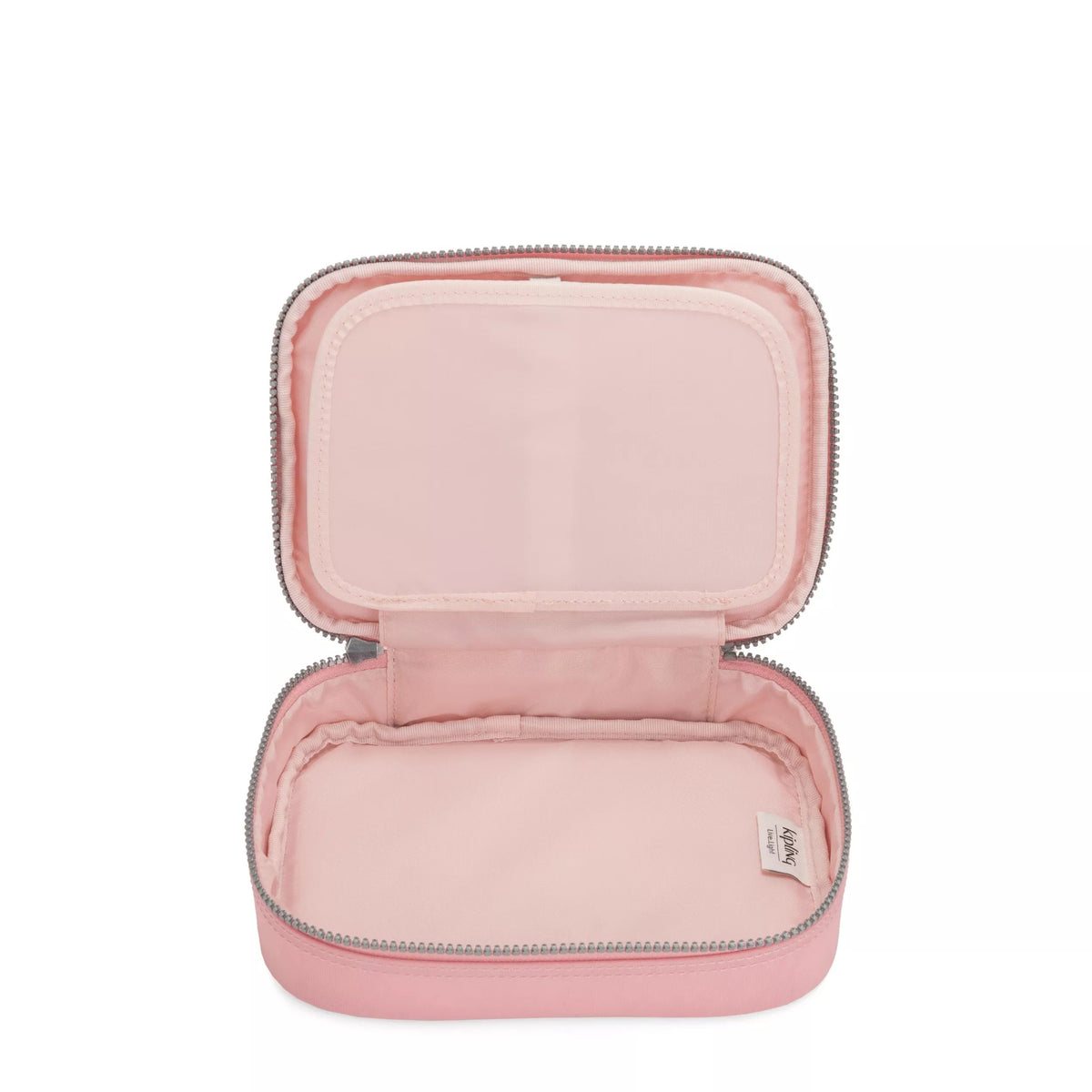 Kipling 100 Pens Case in Bridal Rose — interior view