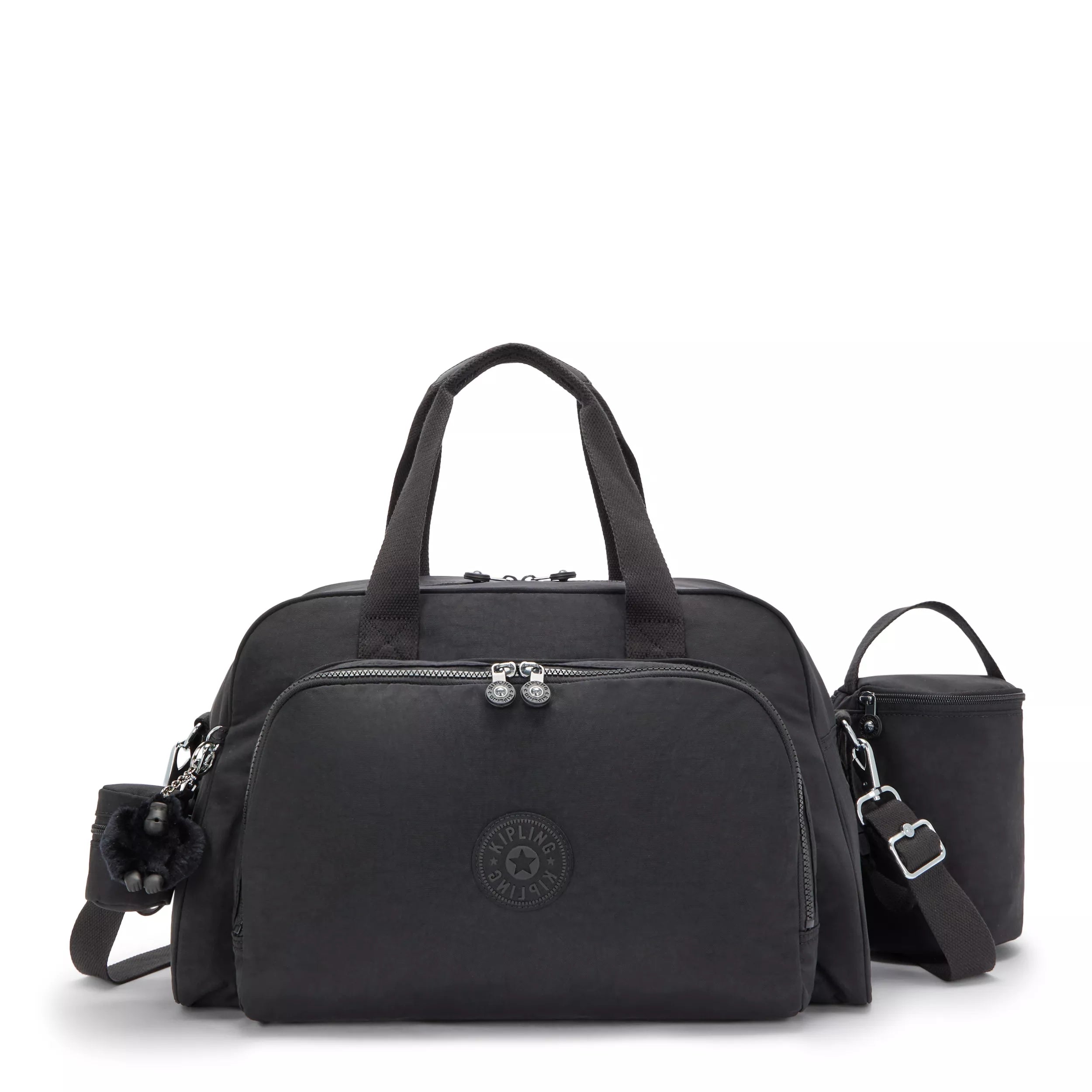 Kipling Camama in Black Noir — front view