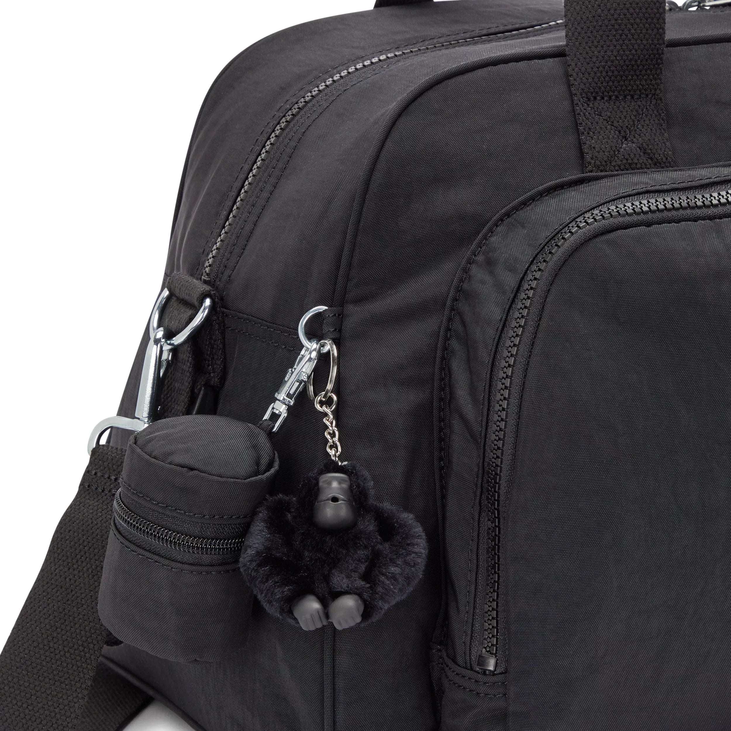 Kipling Camama in Black Noir — detail view