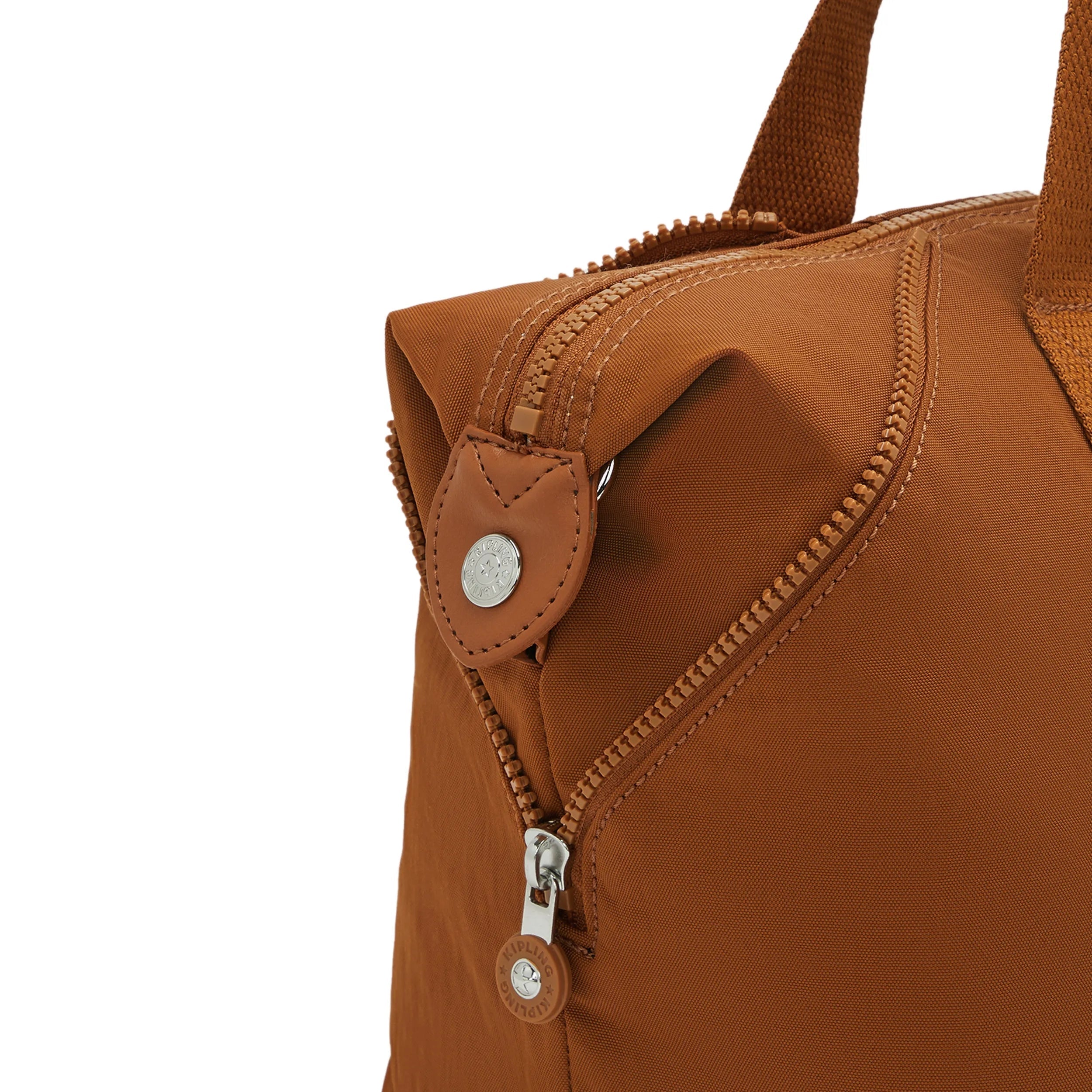 Kipling Art in Stylish Mokka — detail view