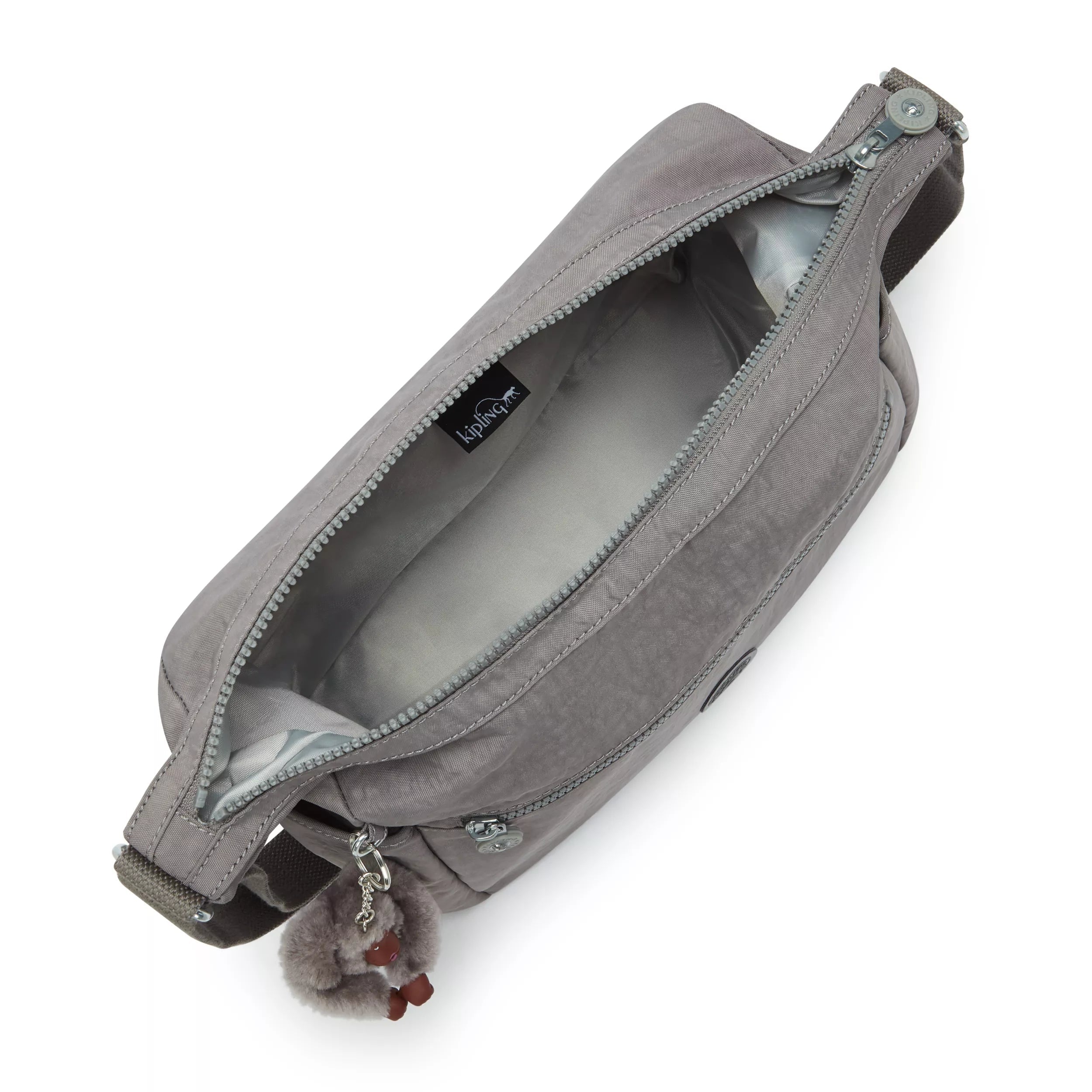 Kipling Alenya in Cool Grey — angle view 2