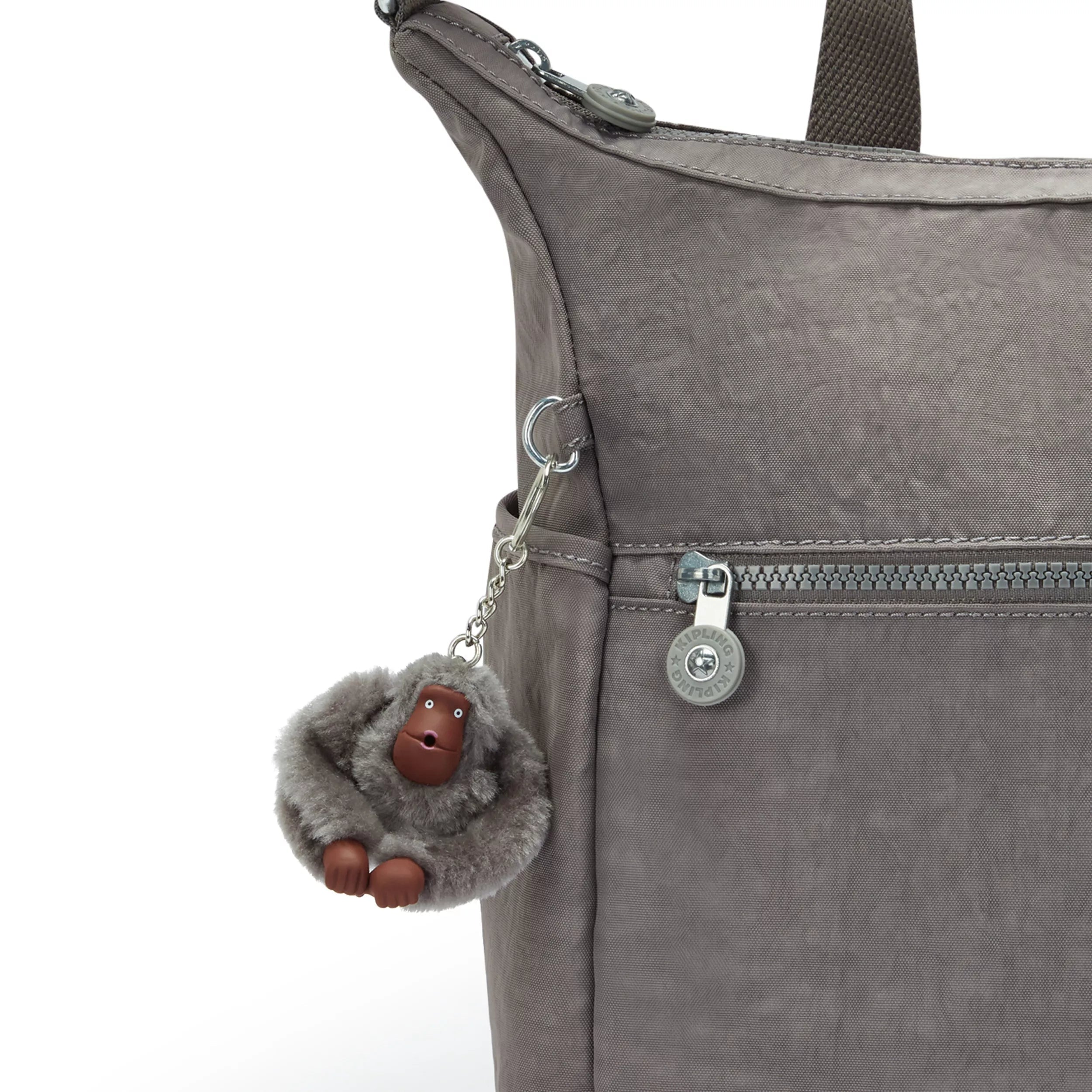 Kipling Alenya in Cool Grey — interior view