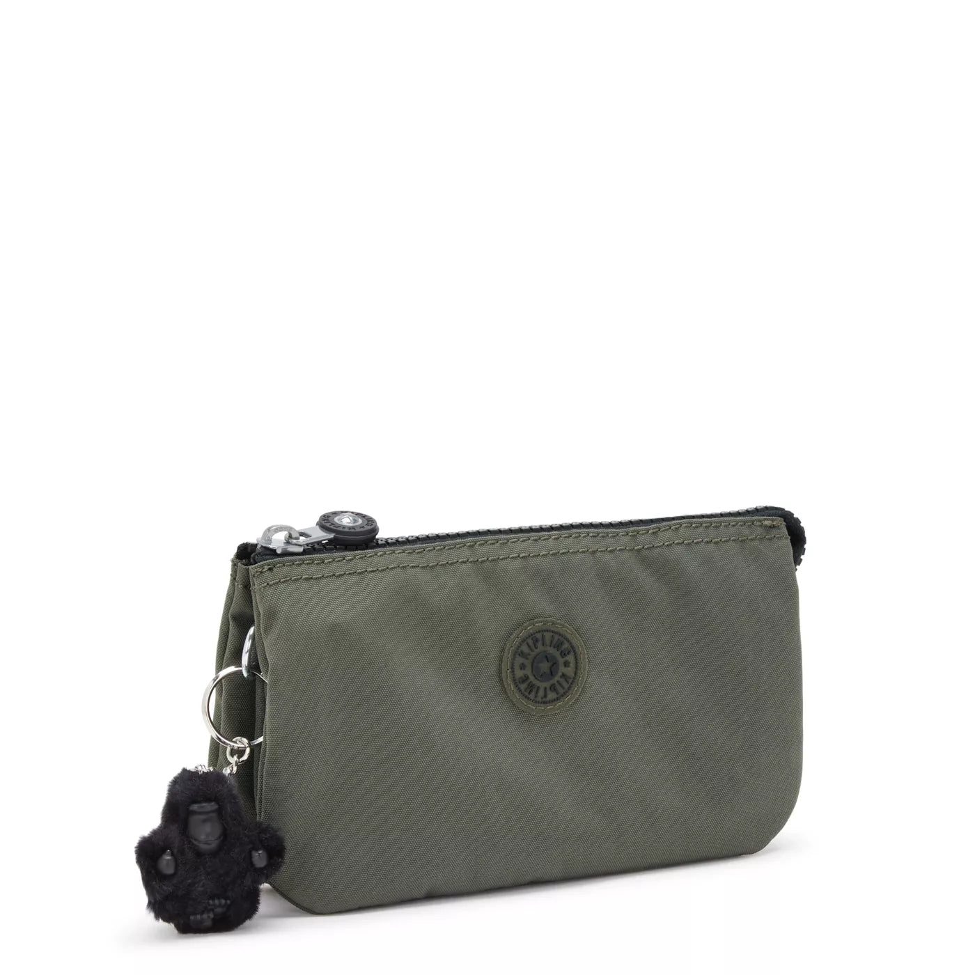Kipling Creativity L in Green Moss — interior view