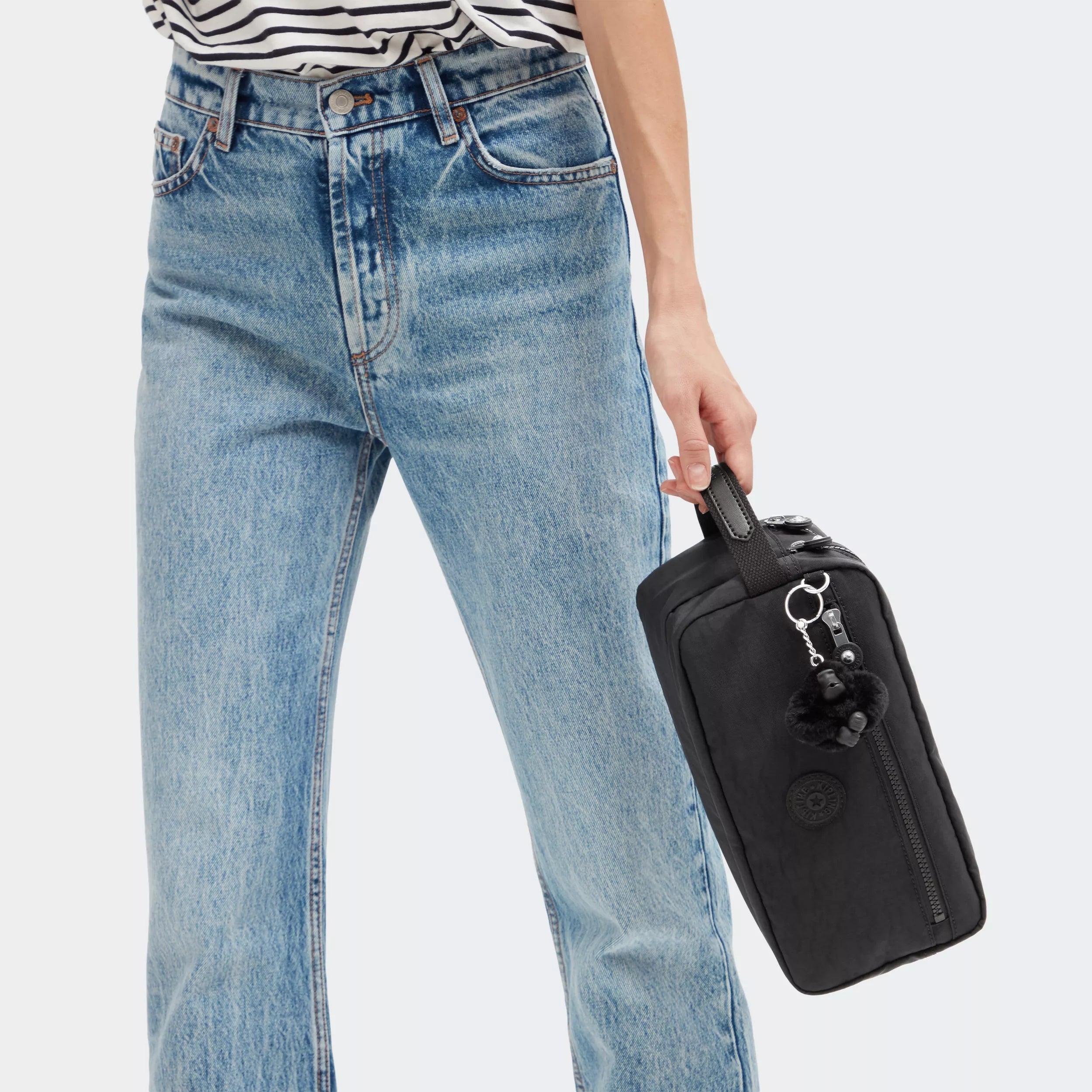 Kipling Agot in Black Noir — back view