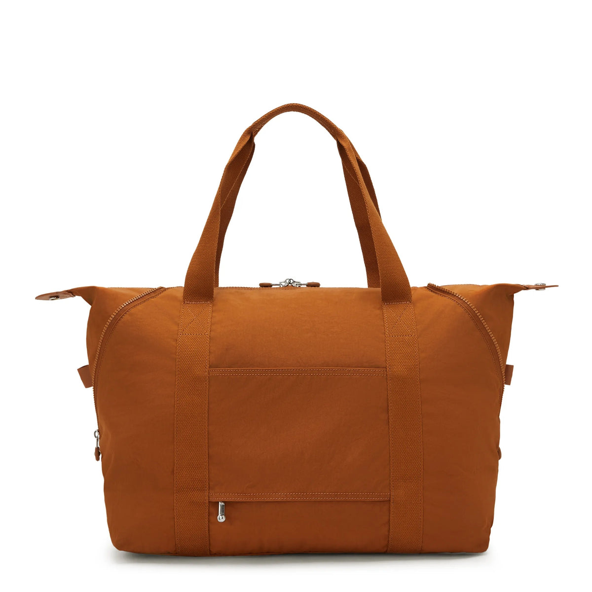 Kipling Art Medium Tote Bag in Stylish Mokka — back view