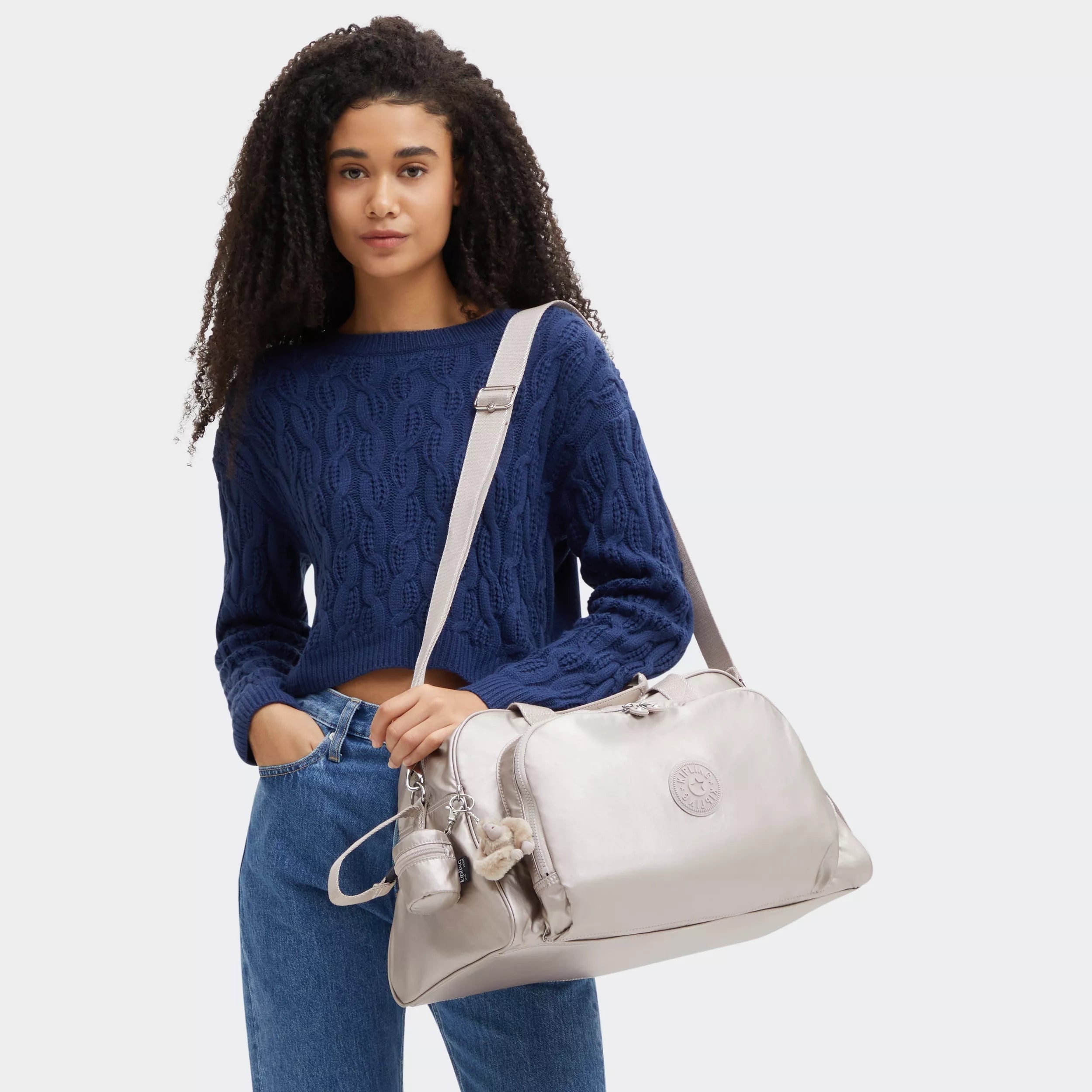 Kipling Camama in Metallic Glow — back view