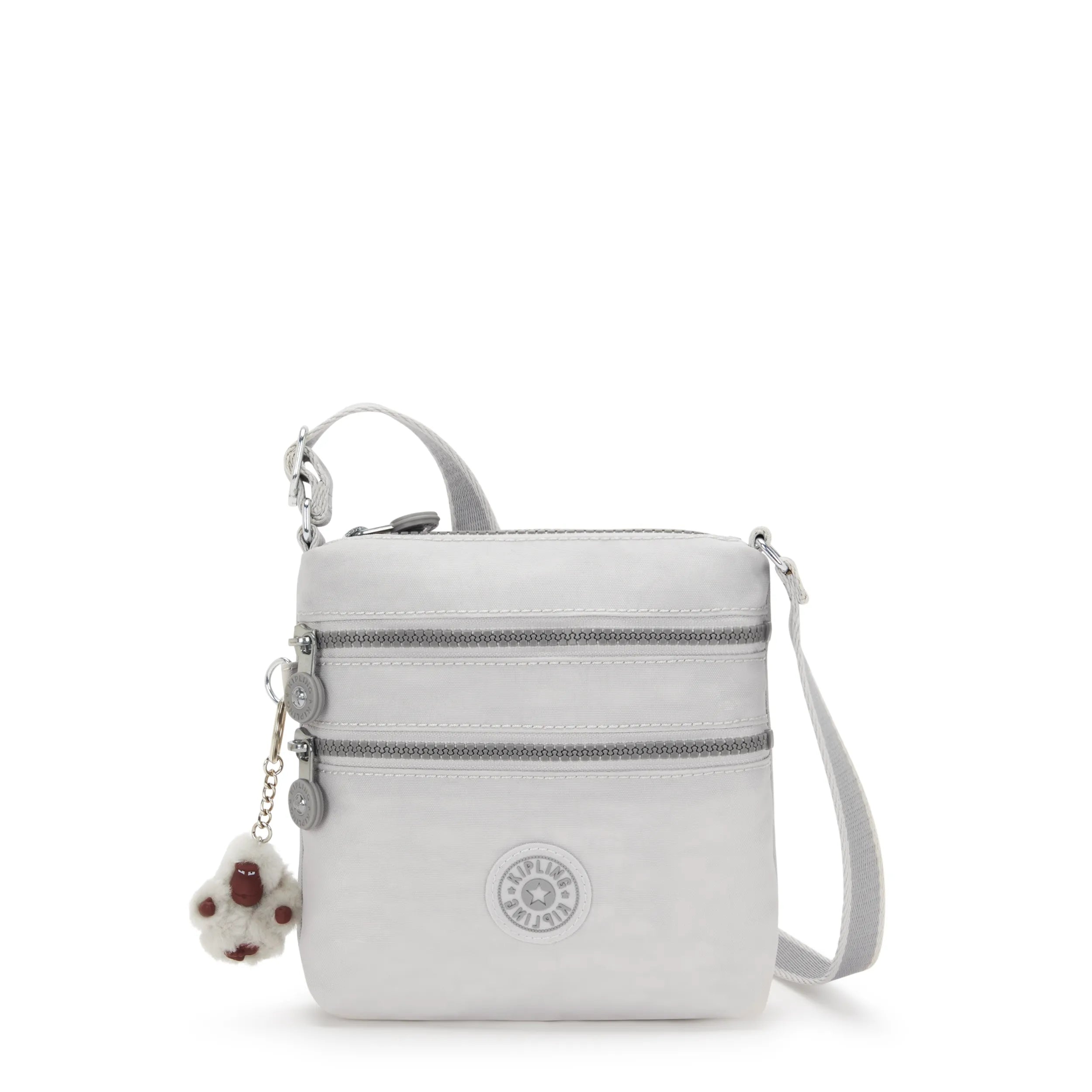 Kipling Alvar Xs in Cool Fog — front view