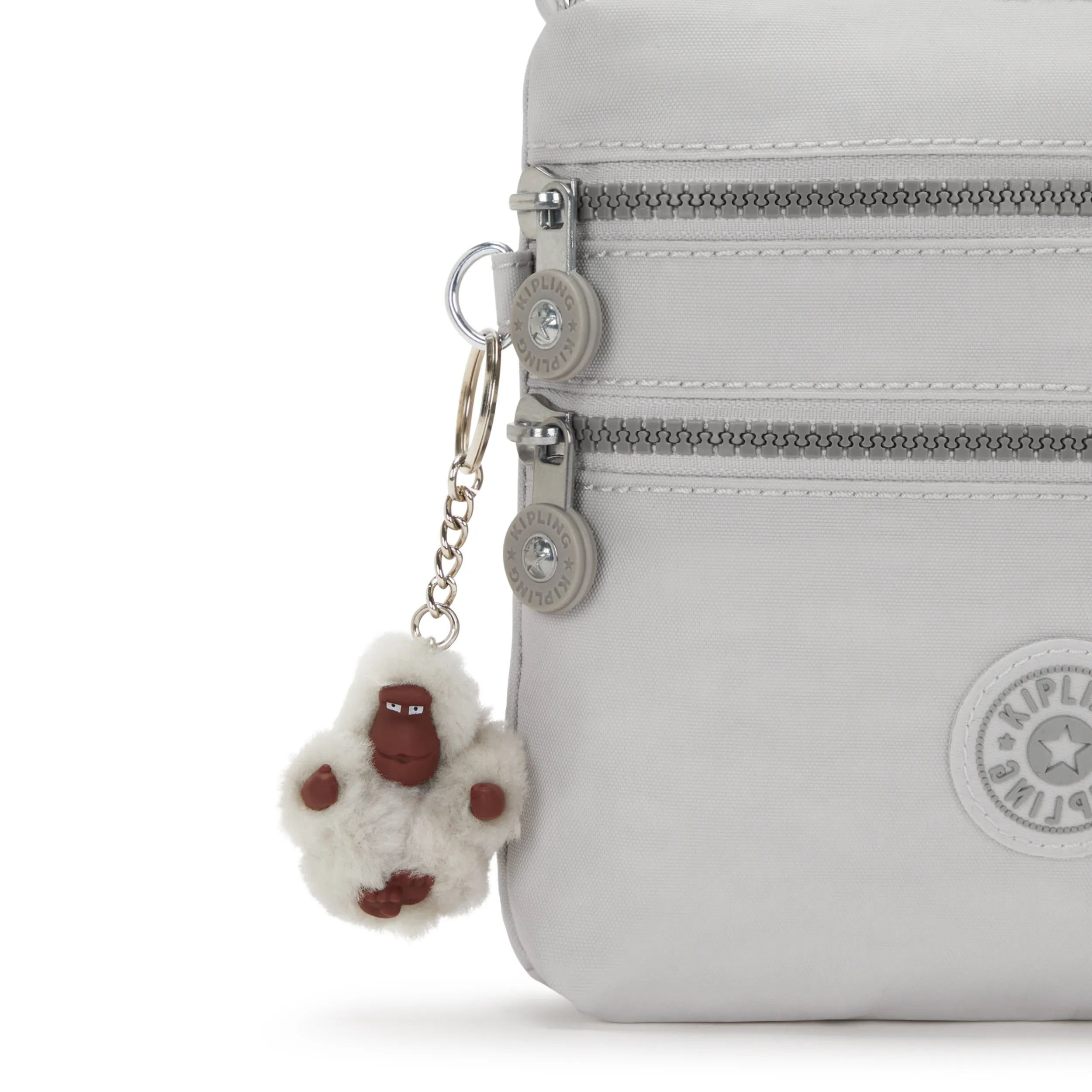 Kipling Alvar Xs in Cool Fog — interior view