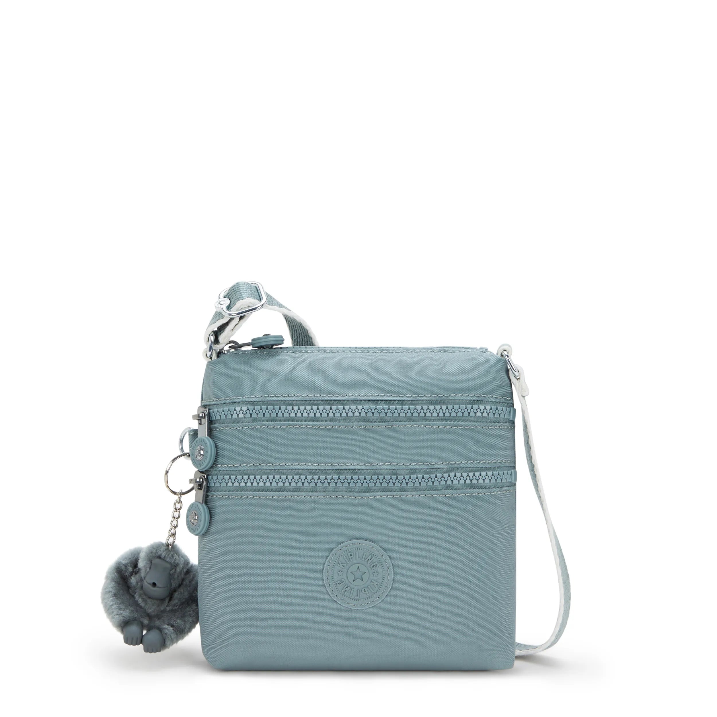 Kipling Alvar Xs in Relaxed Grey — front view