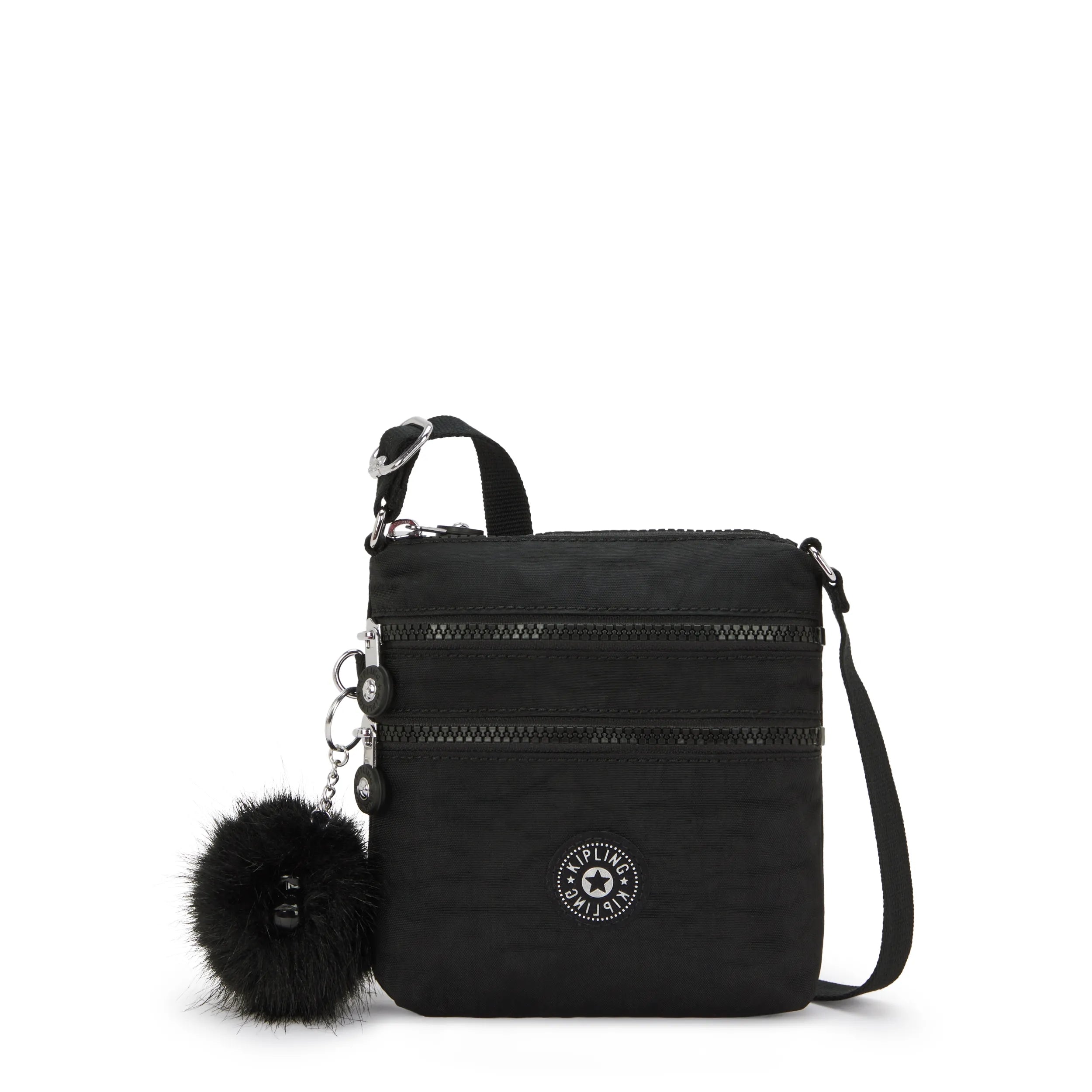 Kipling Alvar Xs in Black F25 — front view