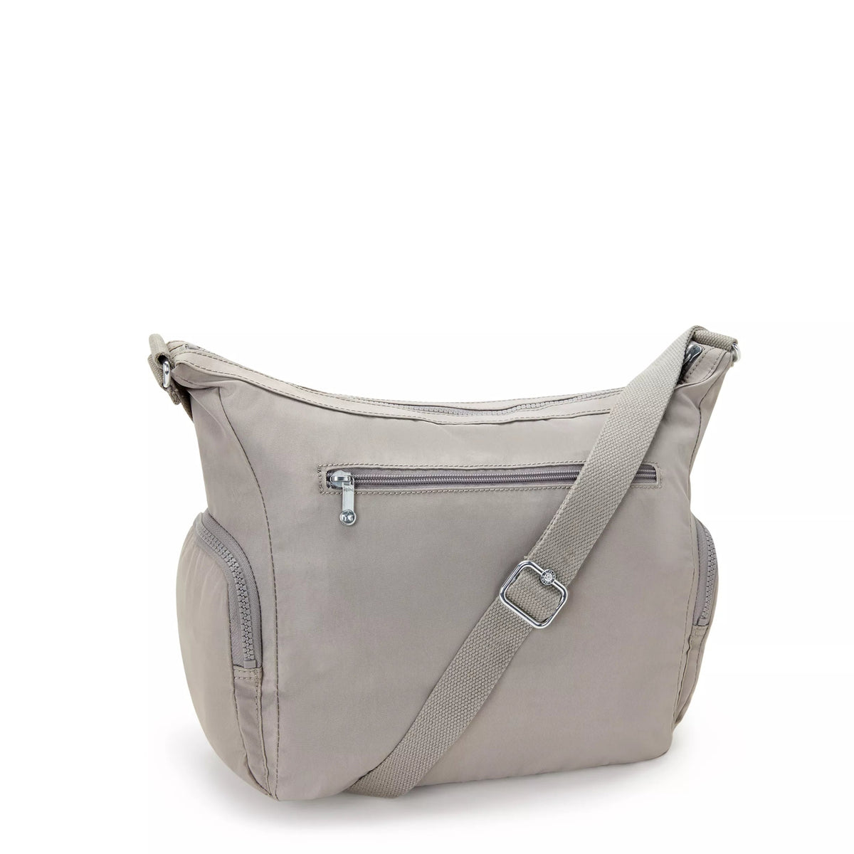 Kipling Gabbie Crossbody Bag in Grey Gris — back view