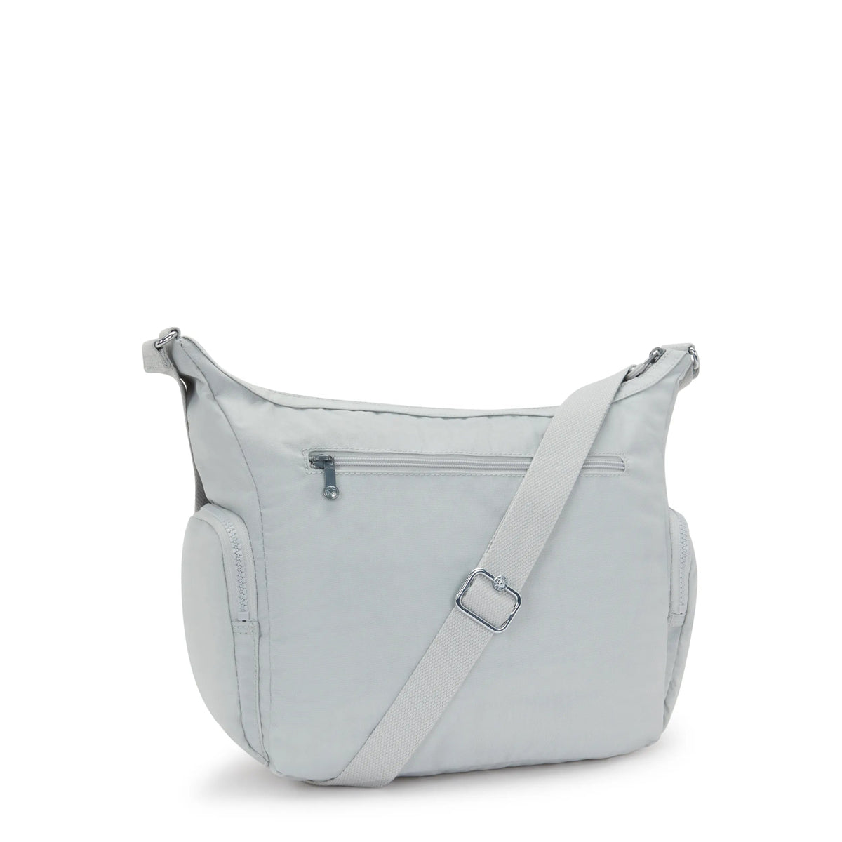 Kipling Gabbie Crossbody Bag in Easy Grey — back view