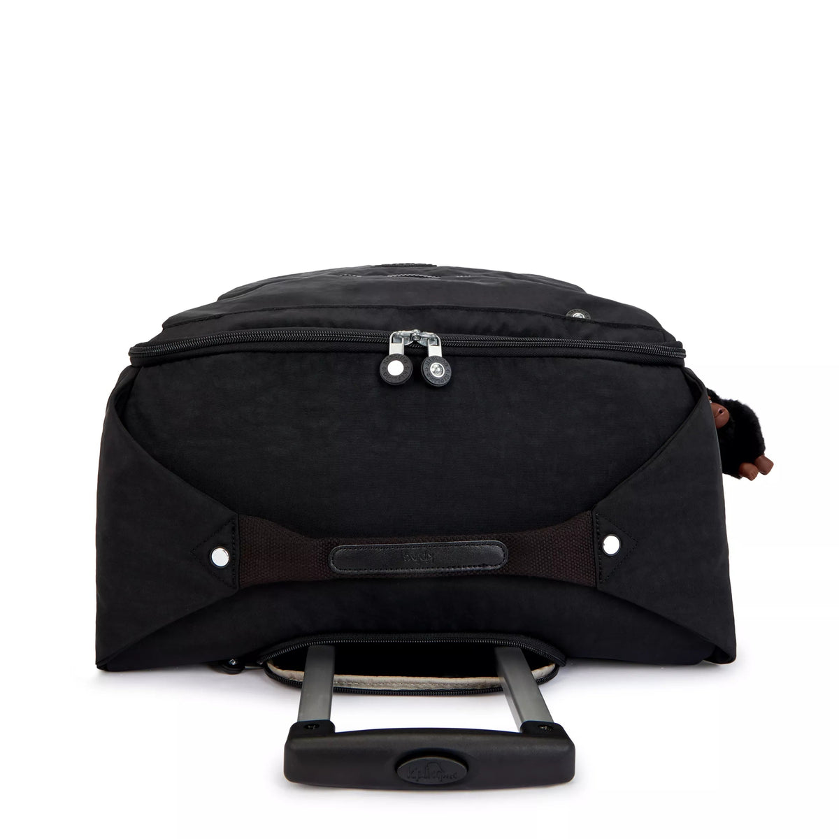 Kipling Darcey Medium Rolling Luggage in Black Tonal — side view