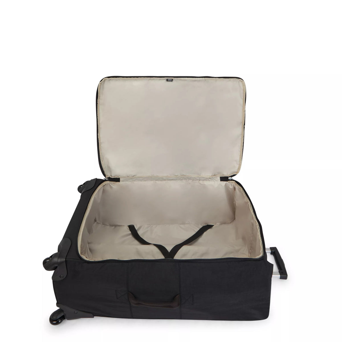 Kipling Darcey Large Rolling Luggage in Black Tonal — interior view