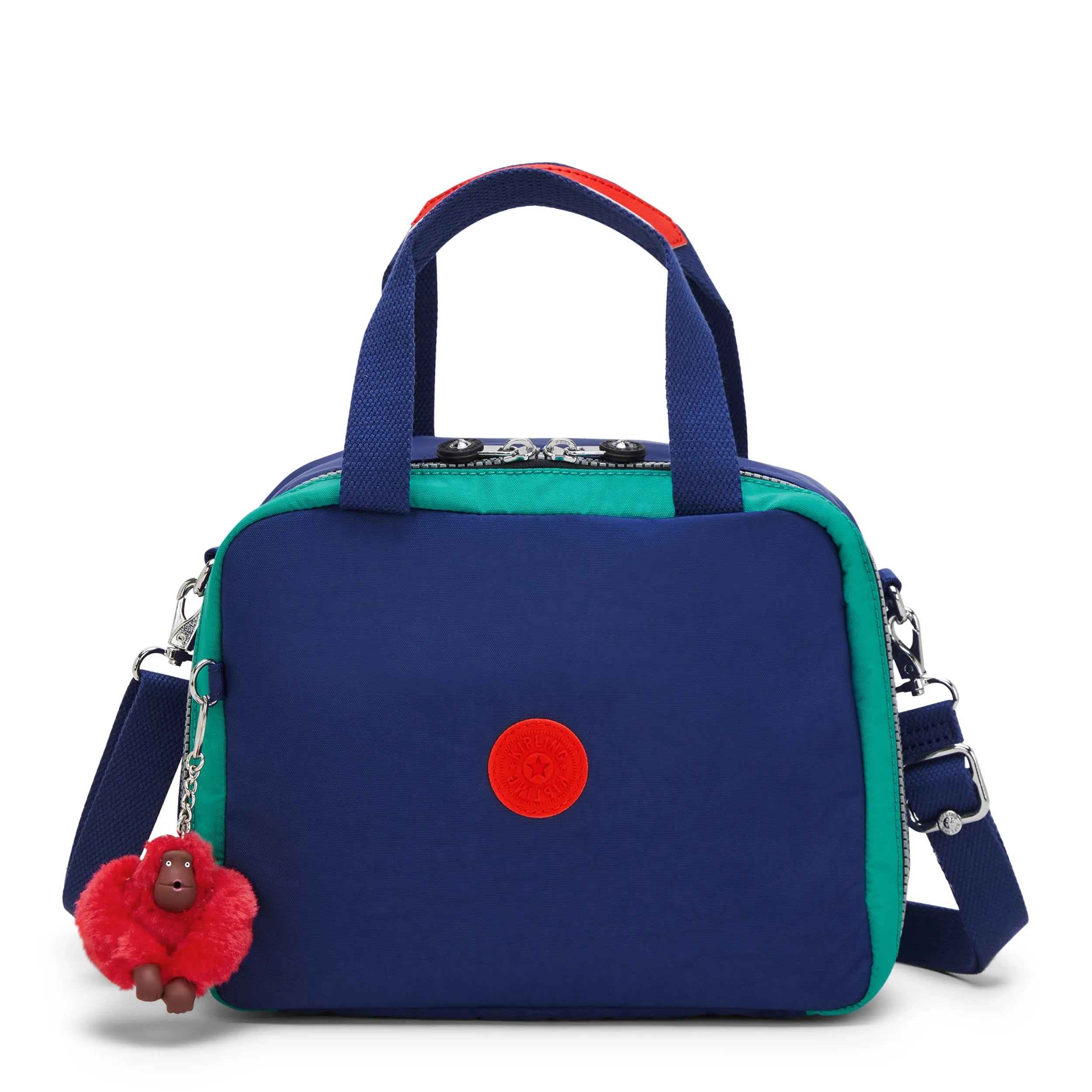 Kipling Miyo in Escape Blue Block — front view