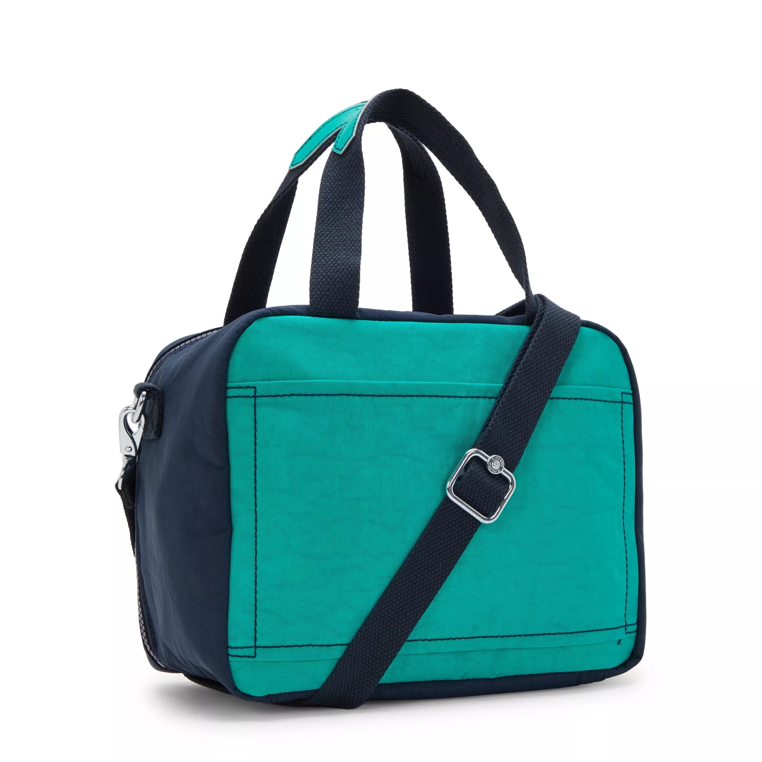Kipling Miyo in Blue Green Block — back view