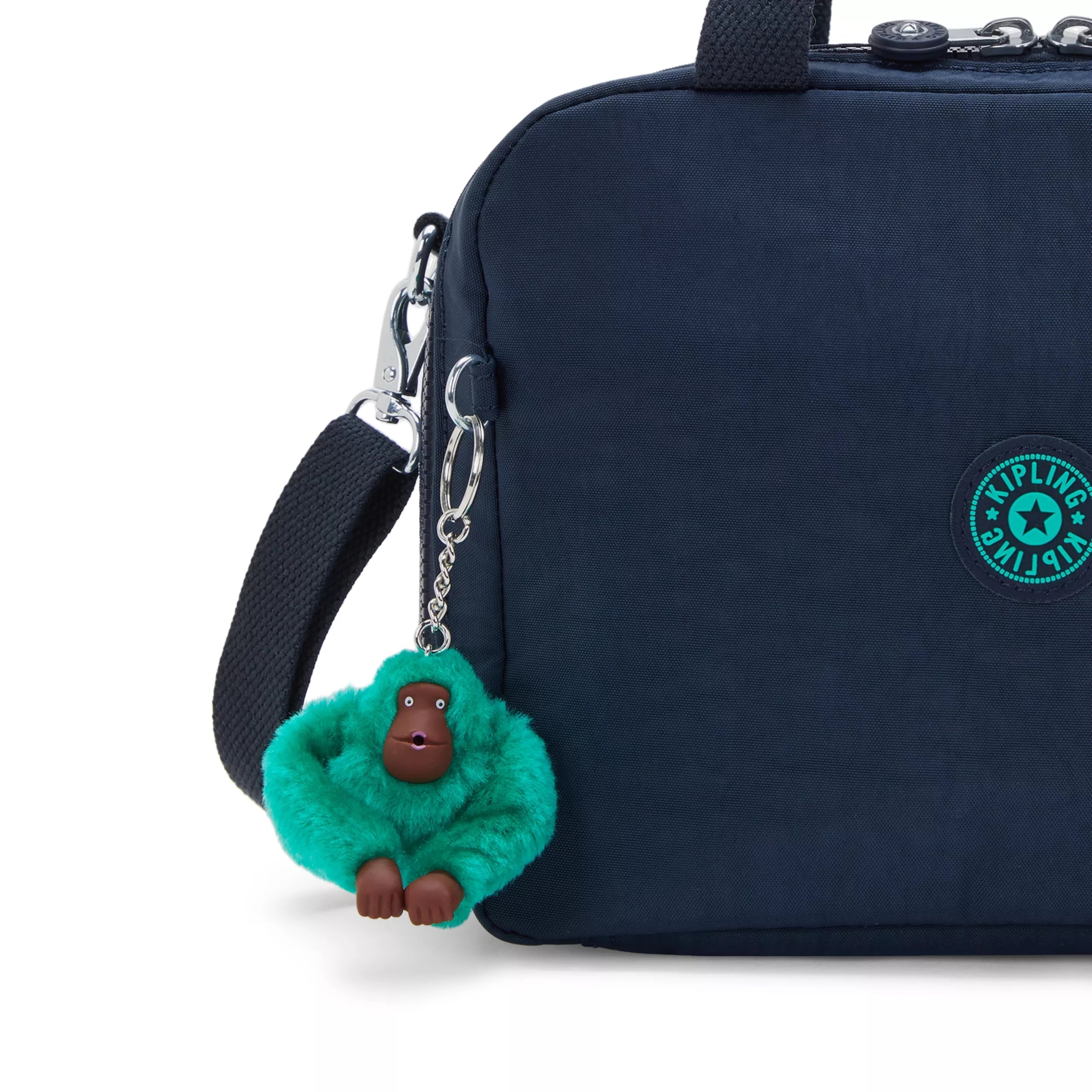 Kipling Miyo in Blue Green Block — interior view