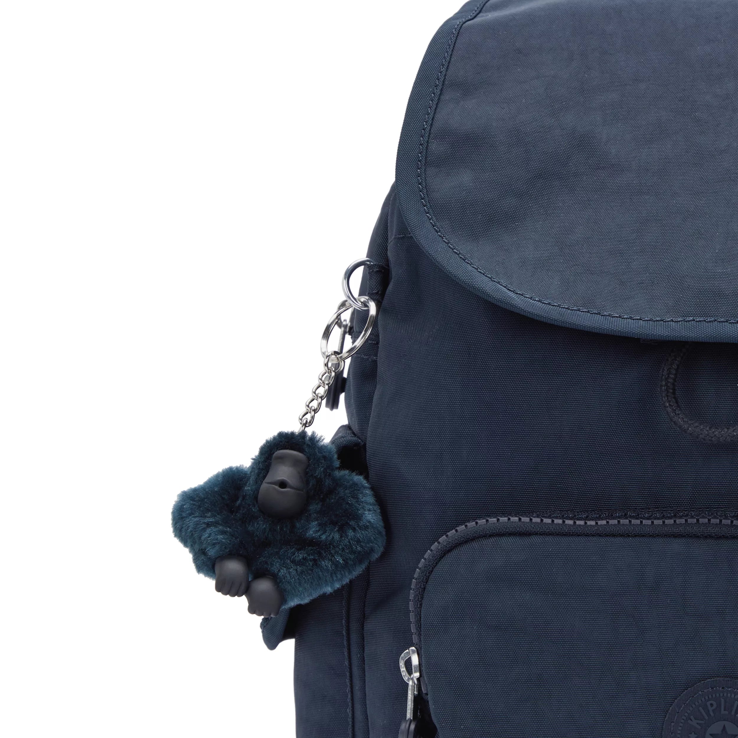 Kipling City Pack S in Blue Bleu 2 — detail view