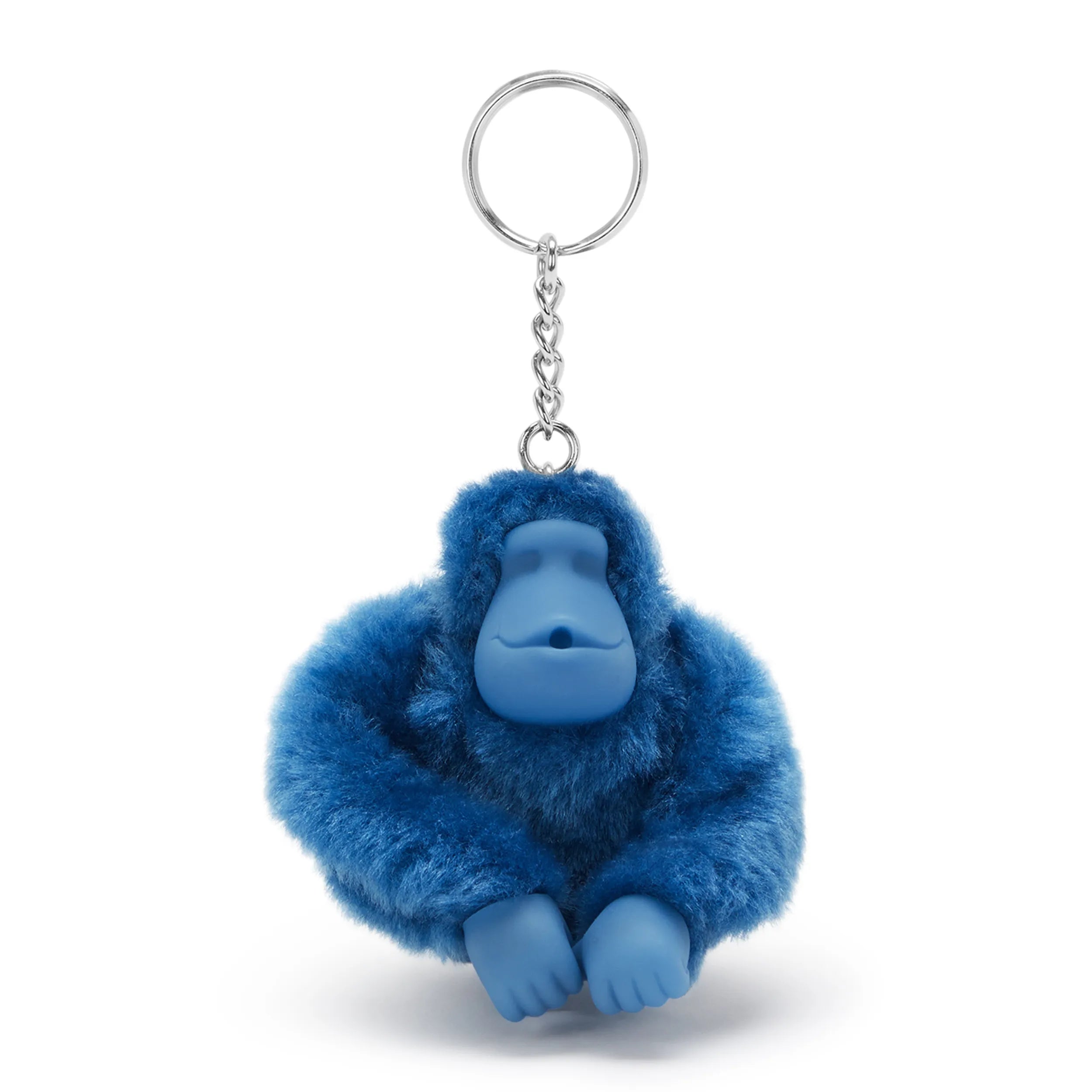 Kipling Monkeyclip M in Vintage Blue — front view