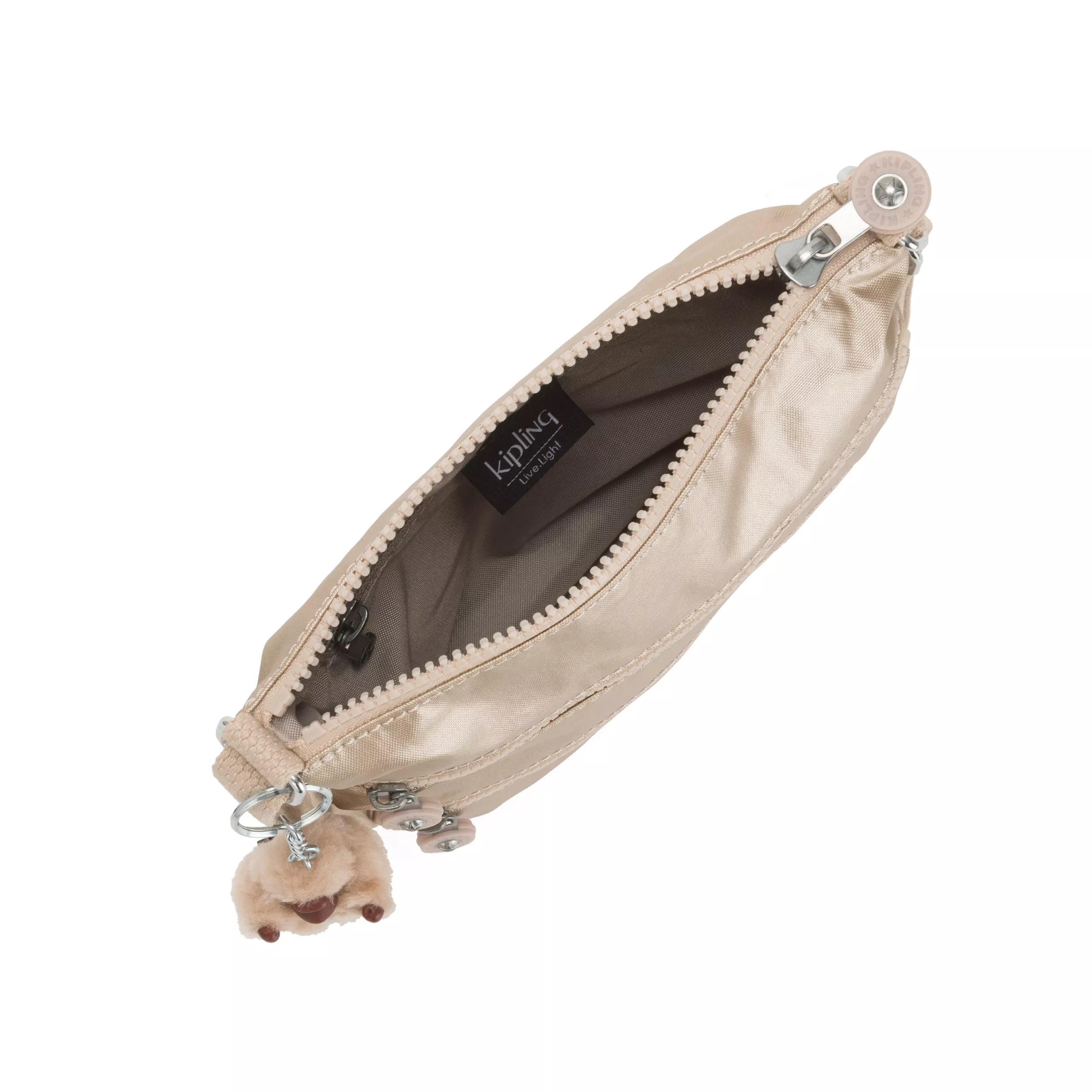 Kipling Keiko in Starry Gold Metallic — angle view 2
