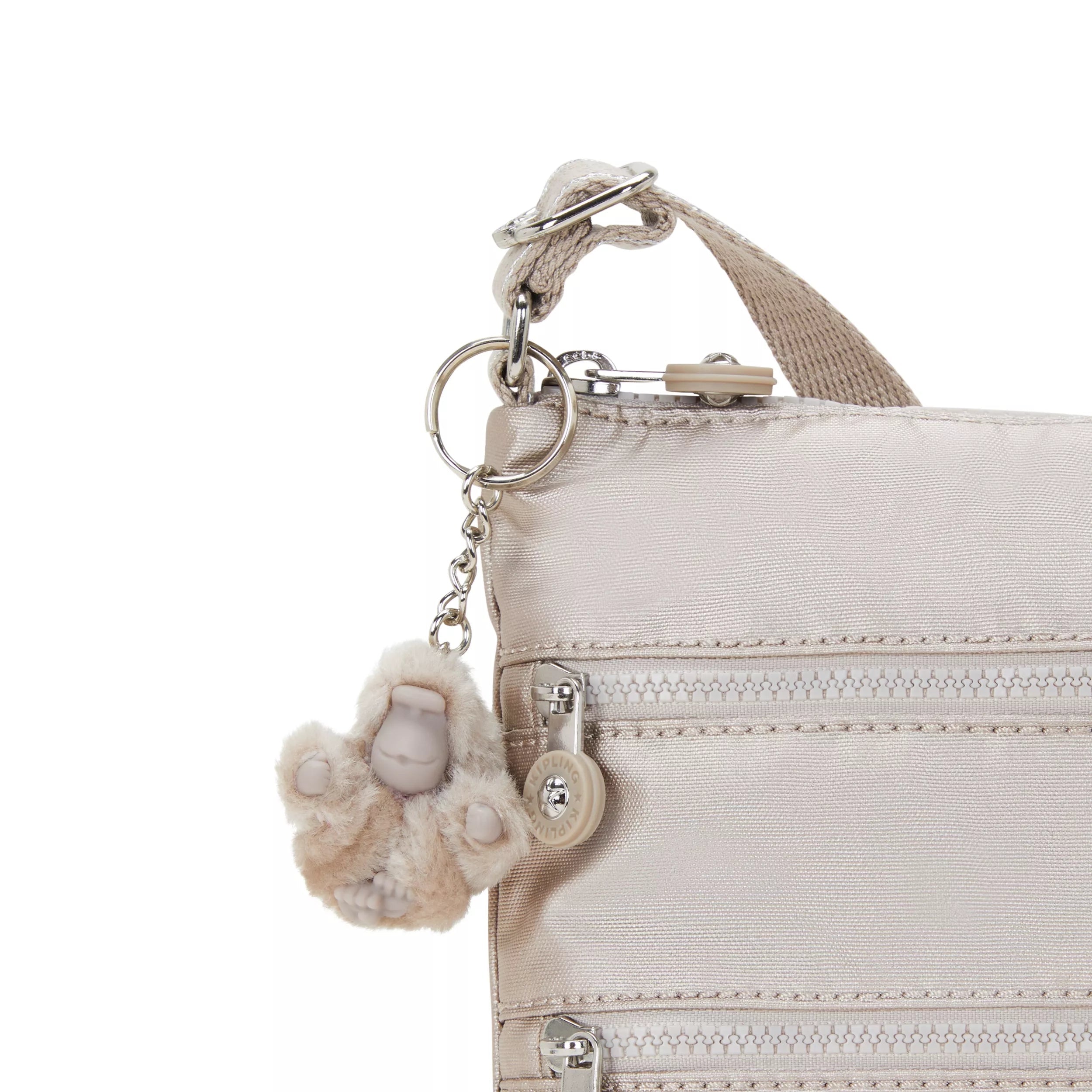 Kipling Keiko in Metallic Glow — detail view