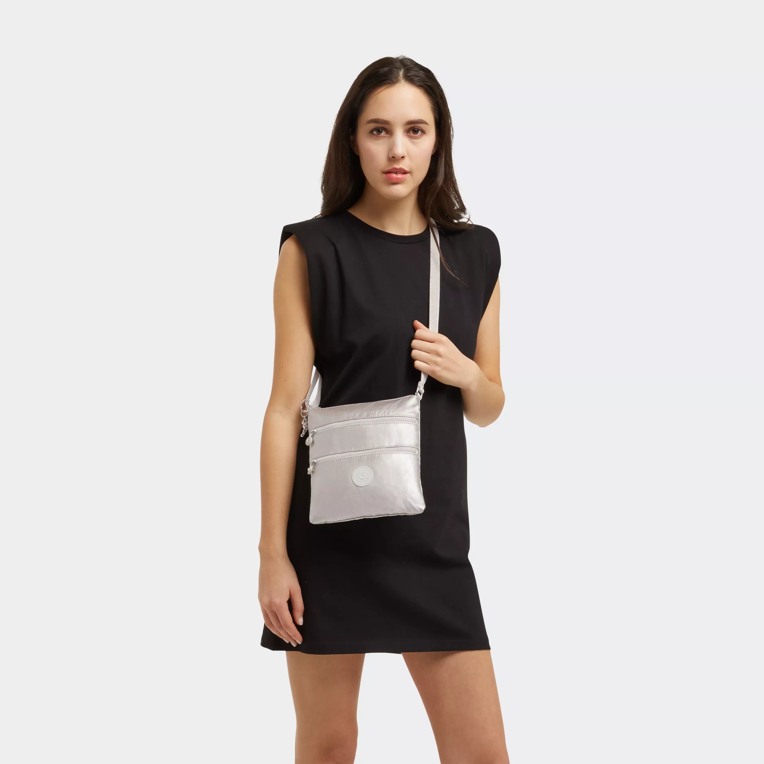 Kipling Keiko in Metallic Glow — back view