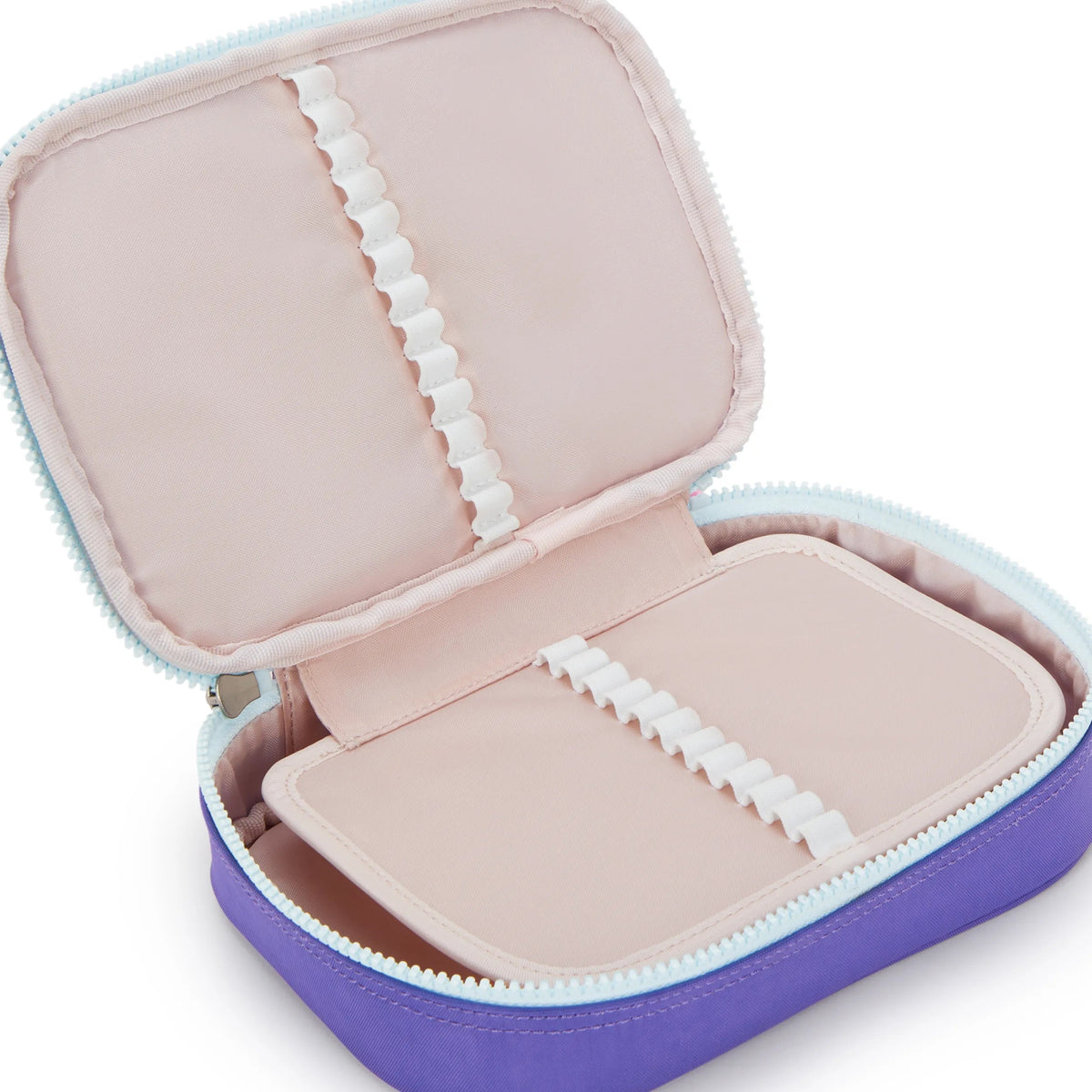 Kipling 100 Pens Case in Iris Purple Fun C — interior view 2